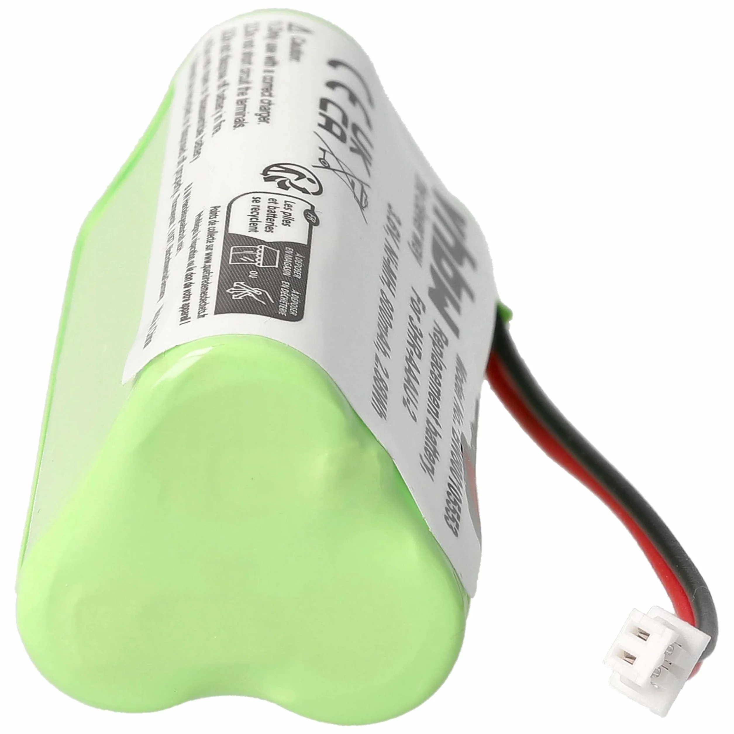 vhbw 1x Batterie Compatible avec Bang & Olufsen BeoCom 2 téléphone Fixe sans Fil (800mAh, 3,6V, NiMH) - Remplacement pour 3HR-AAAU-2