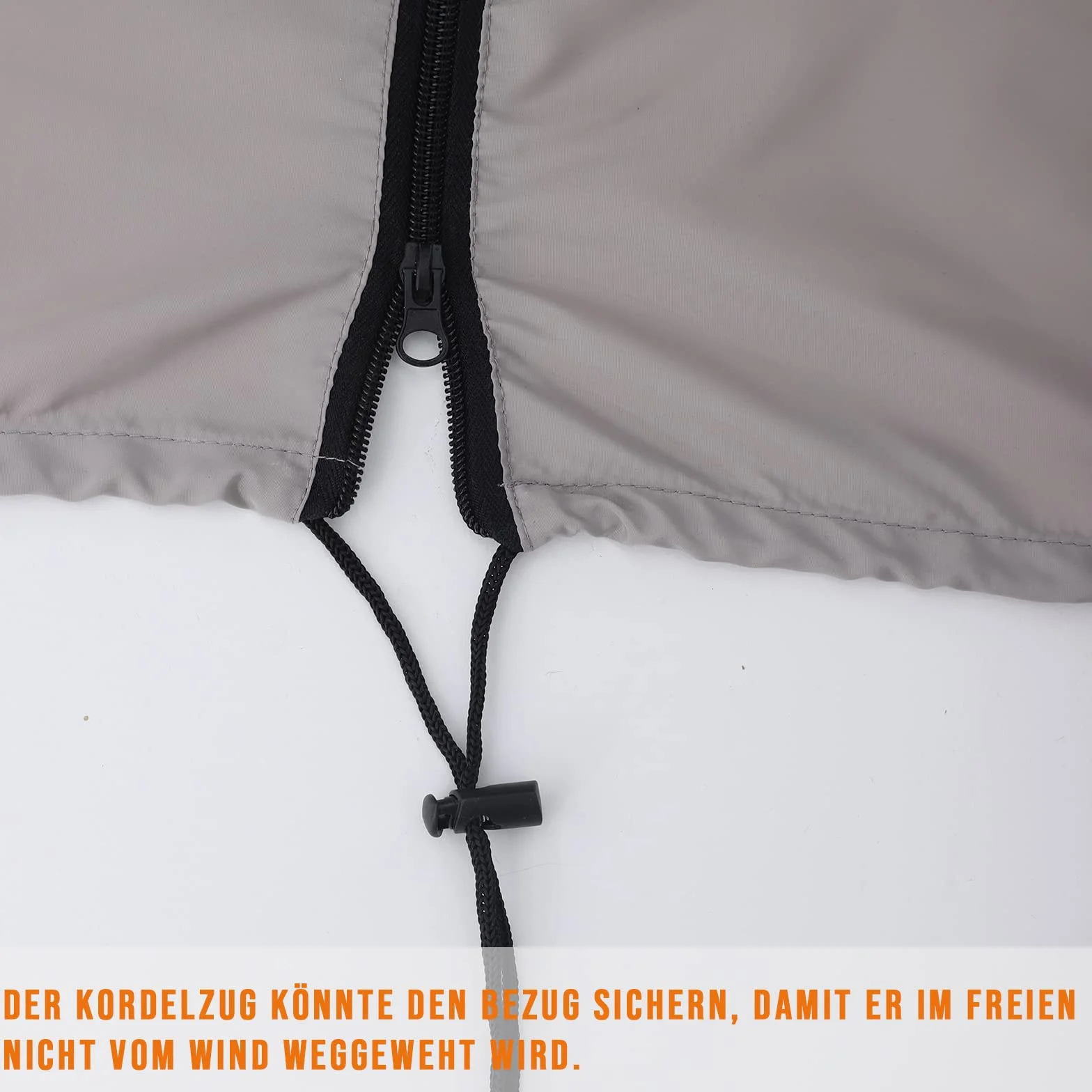 Housse de protection imperméable Oxford pour table de ping-pong d'extérieur noir/blanc 165 x 85 x 165 cm