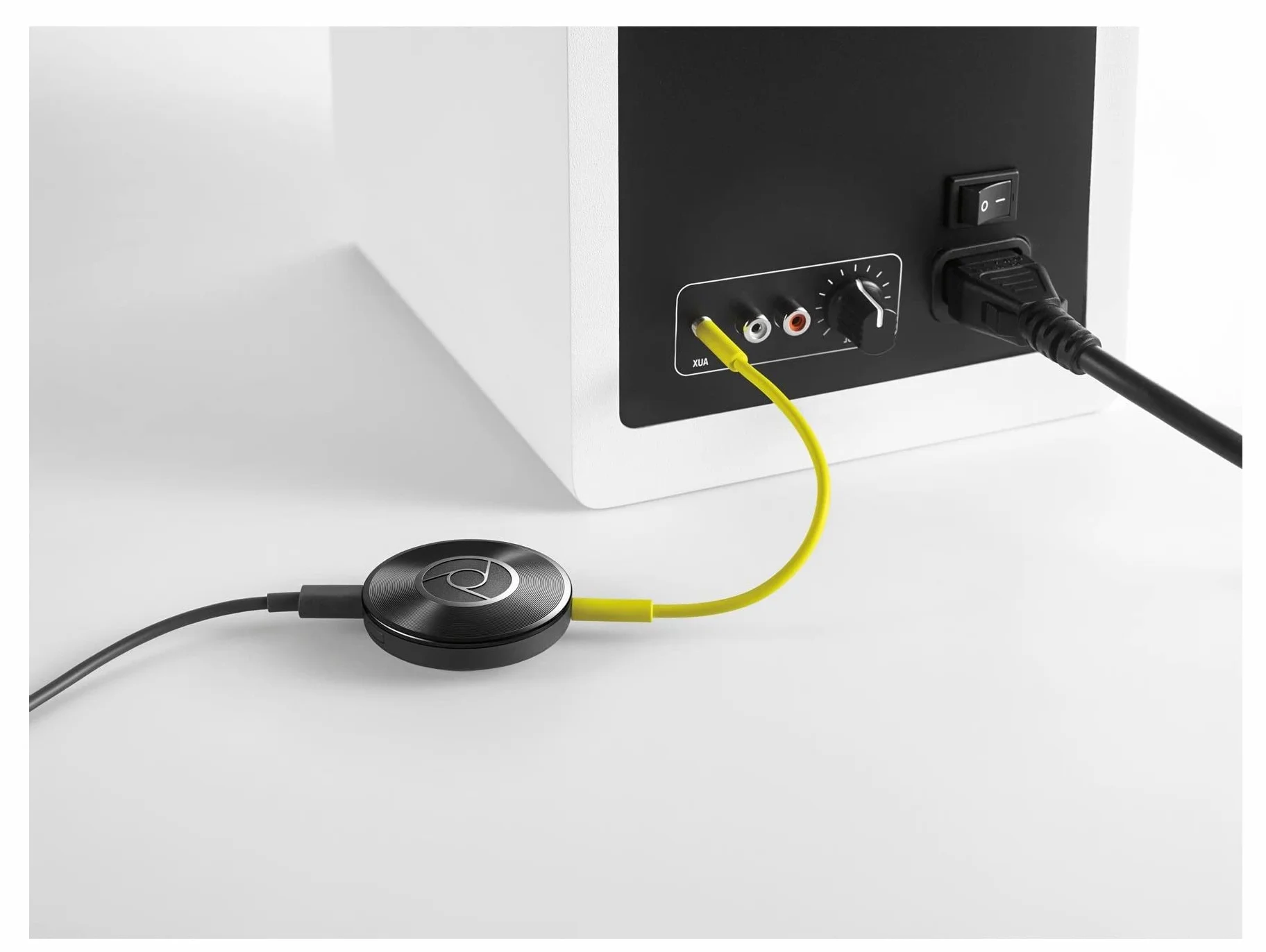 Google Chromecast Audio Noir Brillant