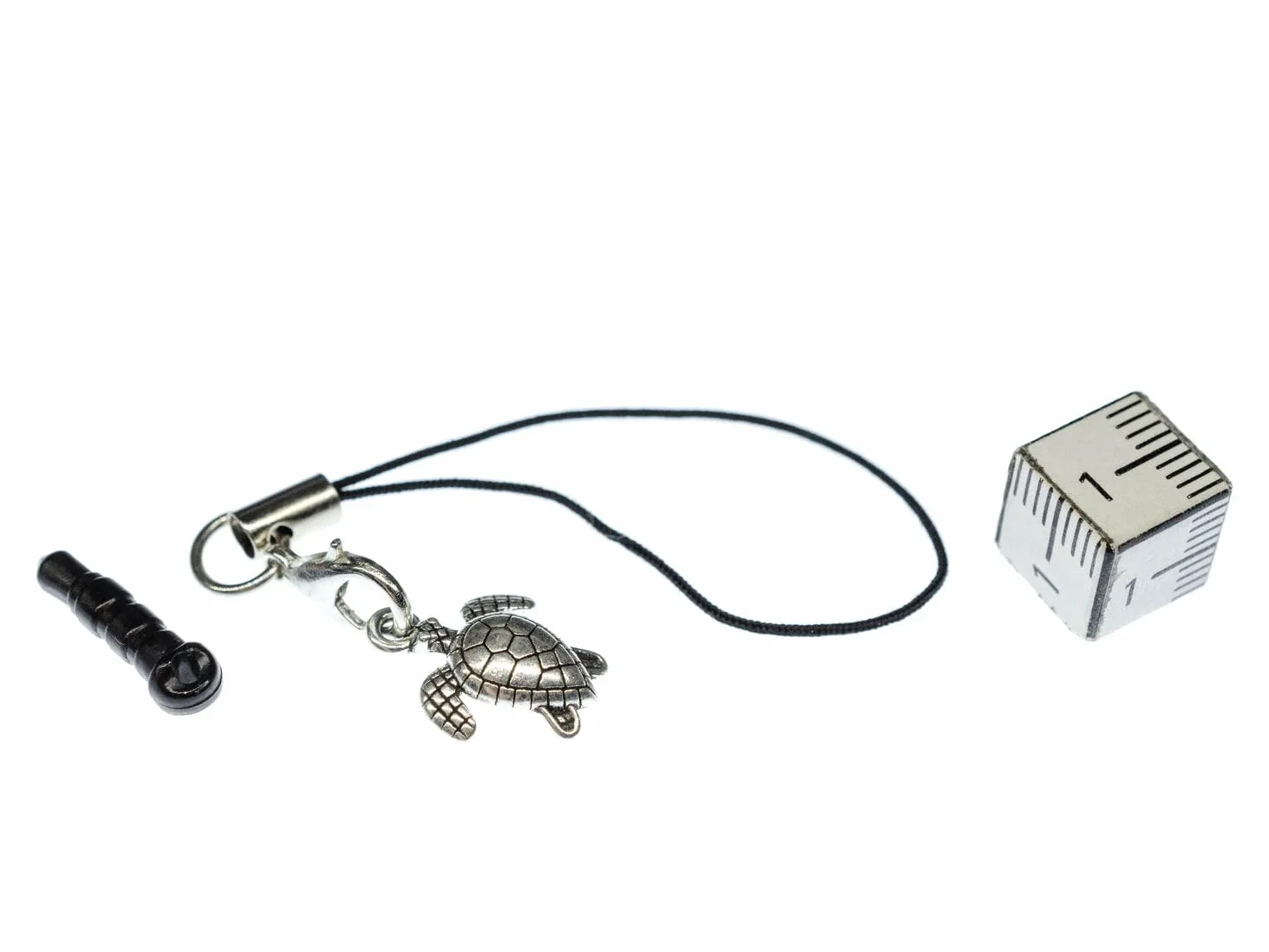Miniblings Turte Pendentif téléphone portable Tortue 12mm Métal