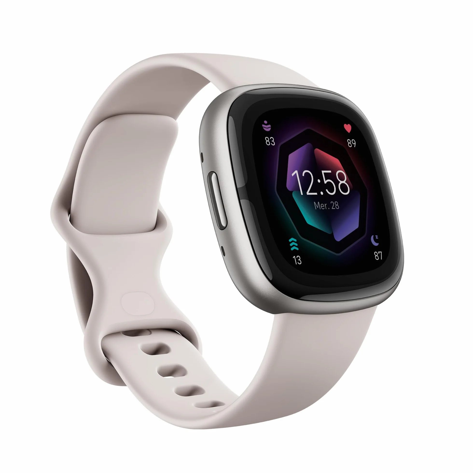 Fitbit Sense 2 Montre connectée sport santé GPS intégré autonomie 6 jours compatible iOS 15 Android OS 9.0