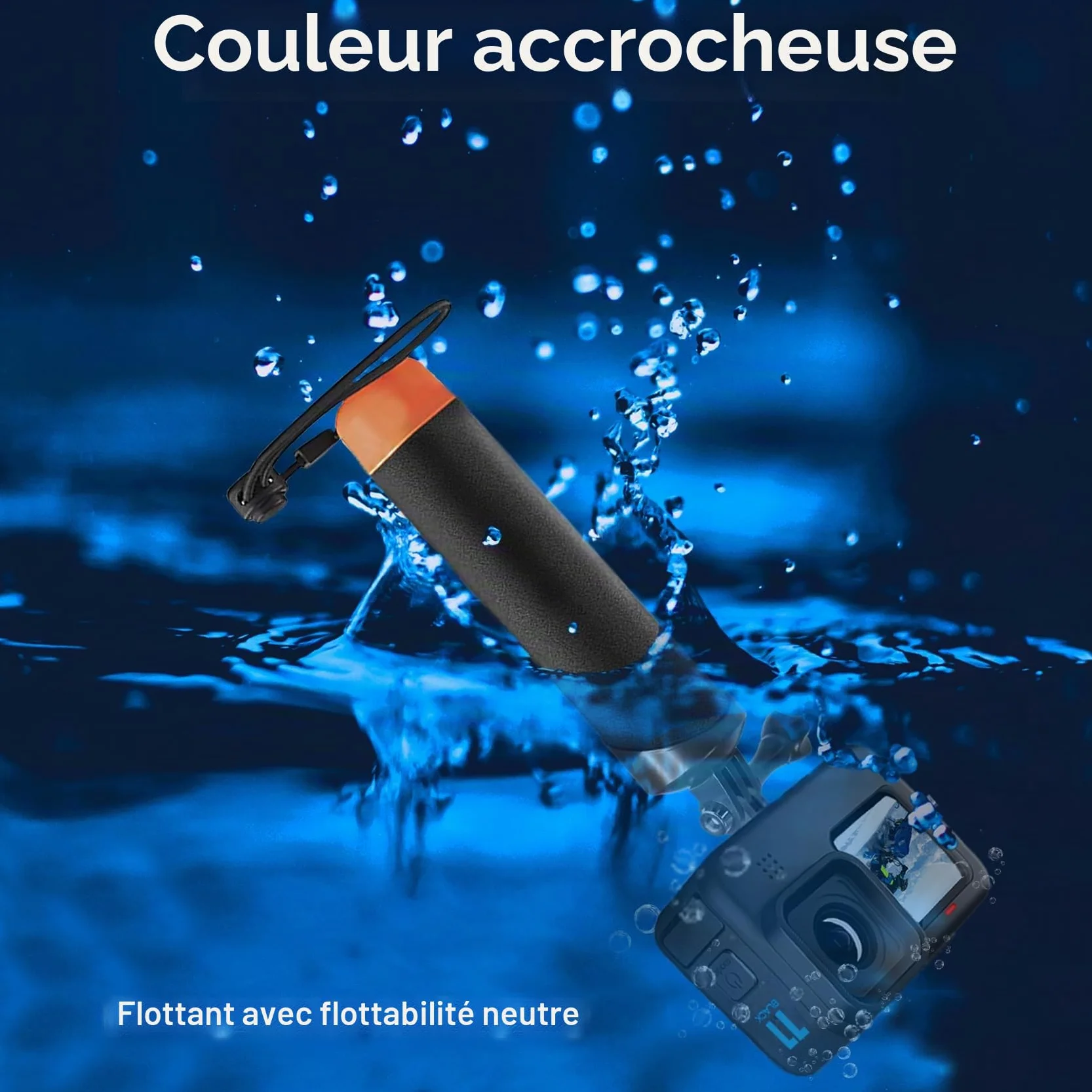 FitStill Lot de 3 Étuis de Protection Étanches pour Go Pro Hero Noir 60 m