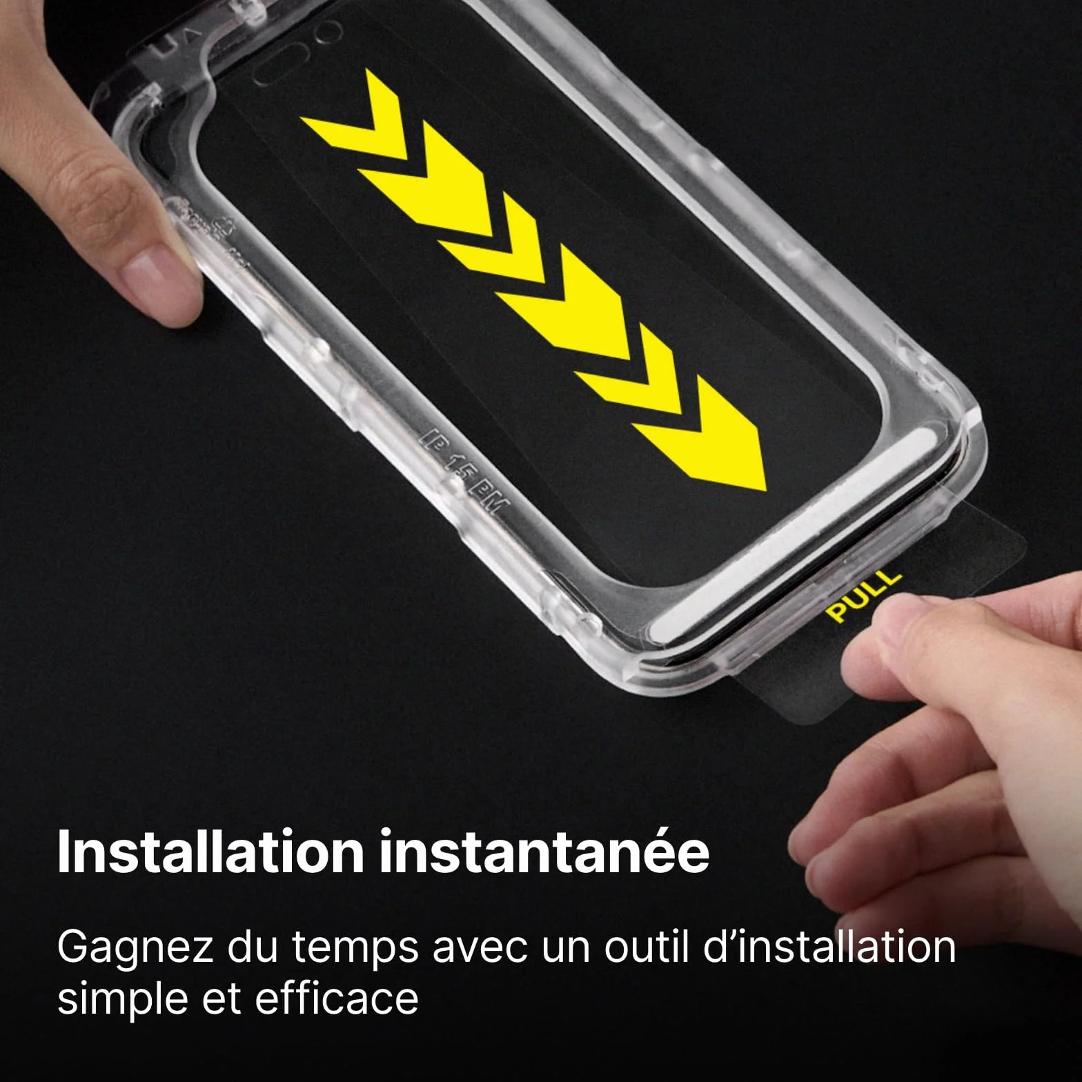 RhinoShield Protection d’écran Compatible [iPhone 17/17 Pro/ 16 Pro] | Verre trempé 9H – Haute Transparence, résistant aux Chocs et aux Rayures, Anti-lumière Bleue, Outil d’Installation Inclus