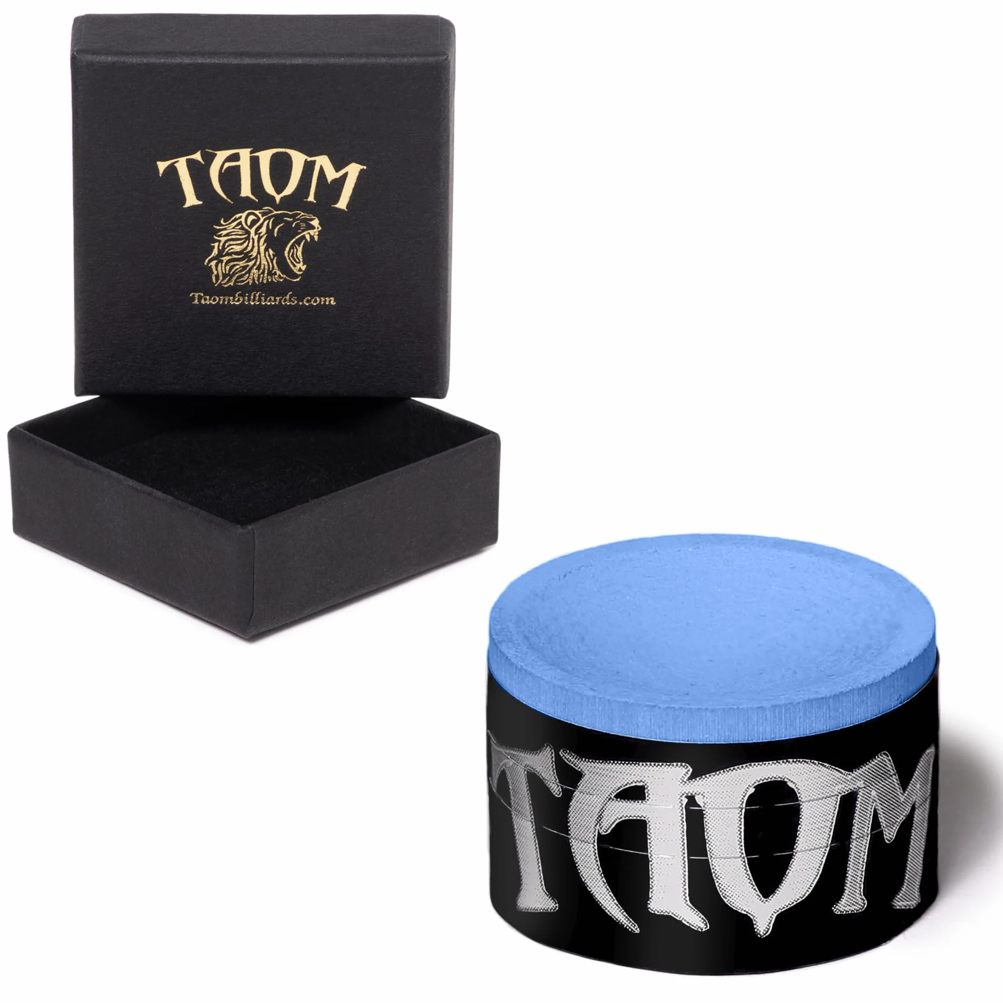 TAOM V10 Queue de billard Craie Bleue Boîte