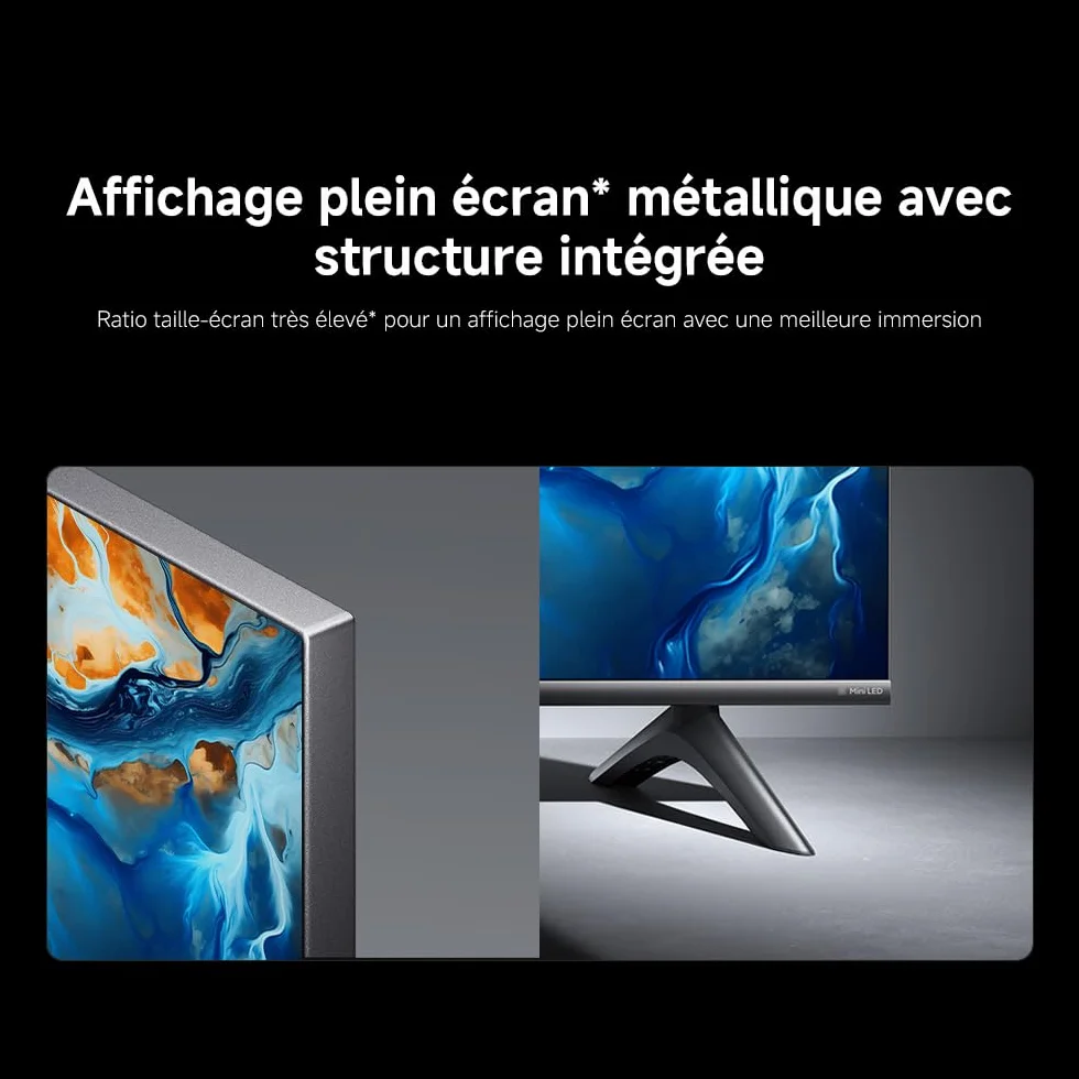 XIAOMI TV S Mini 55 2025 QLED 55 cali Mini LED Dolby Vision Atmos 144Hz 1200 nitów