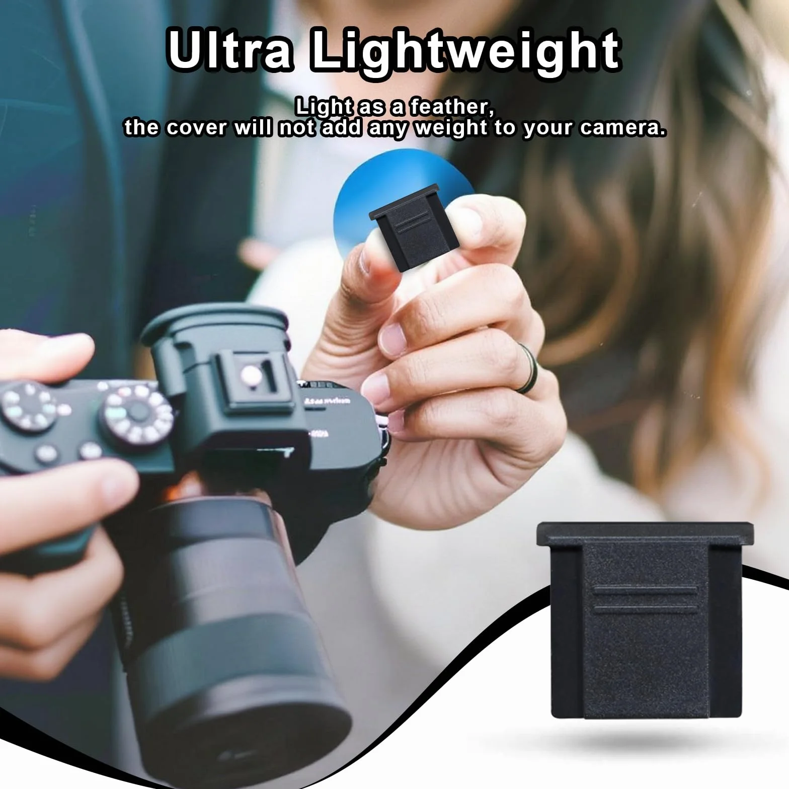 Couvre-griffe flash pour Nikon série Z, DSLR, Panasonic S5, GH5, Olympus OM-D & PEN – Compatible griffe ISO, résistant à la poussière et à l’humidité, lot de 4