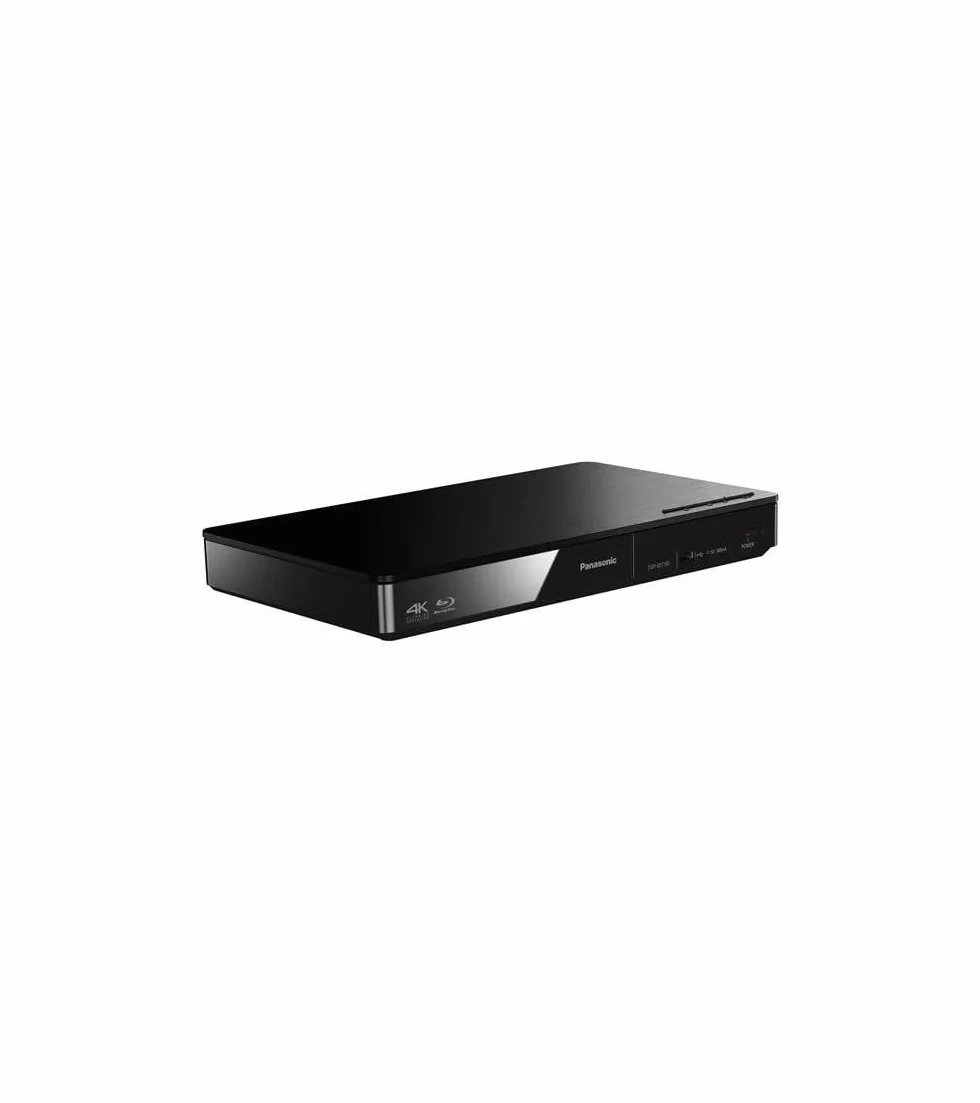 Panasonic Lecteur Blu Ray 3D upscaling 4K DMP-BDT180EF I Convertisseur Ultra Haute Définiton Lecture JPEG 4K Applications Internet Vidéo à la Demande Port USB Noir - Version Française