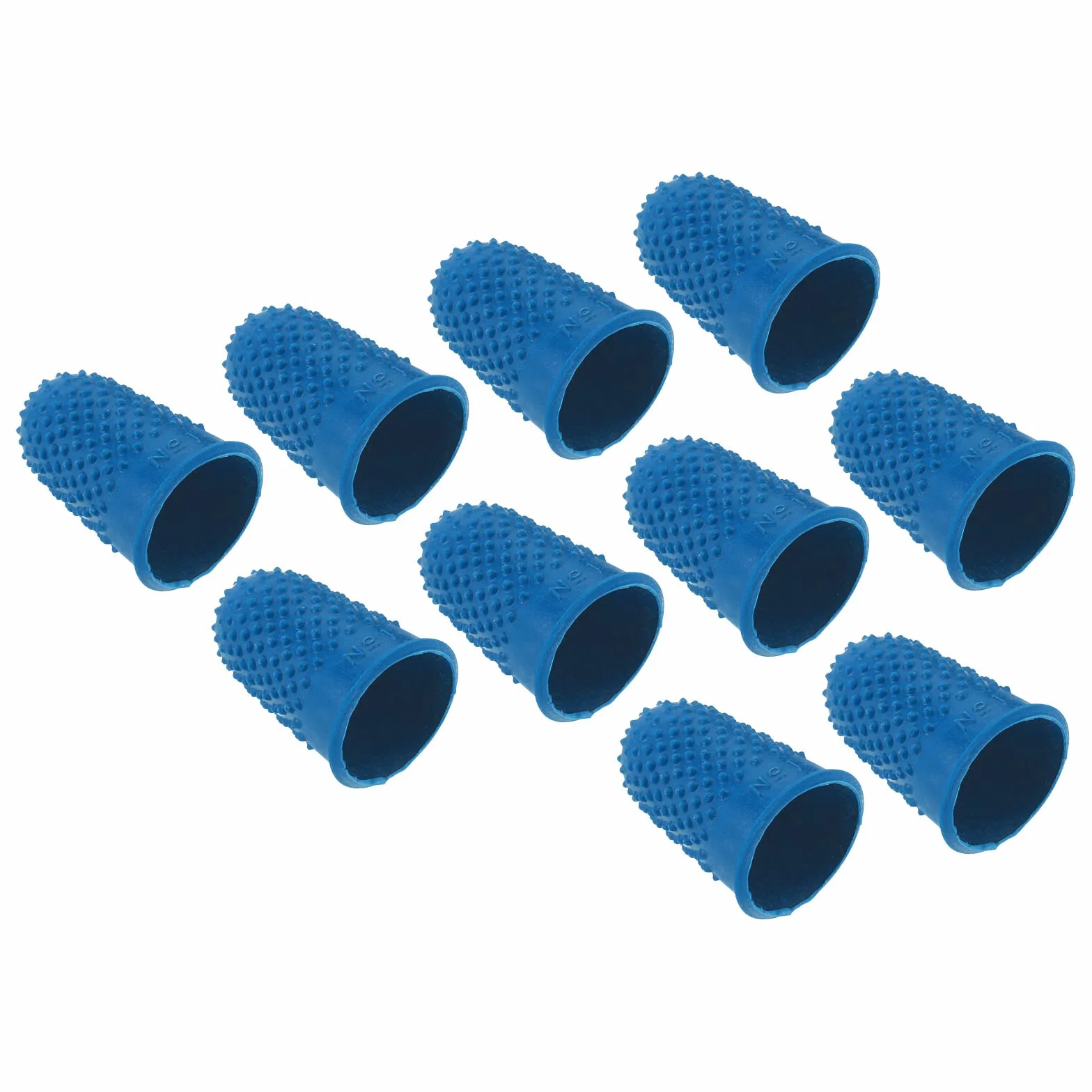 PATIKIL Protège Doigt Silicone, Embouts Caoutchouc, Protection Pouce, Coussins Protection Comptage Couture