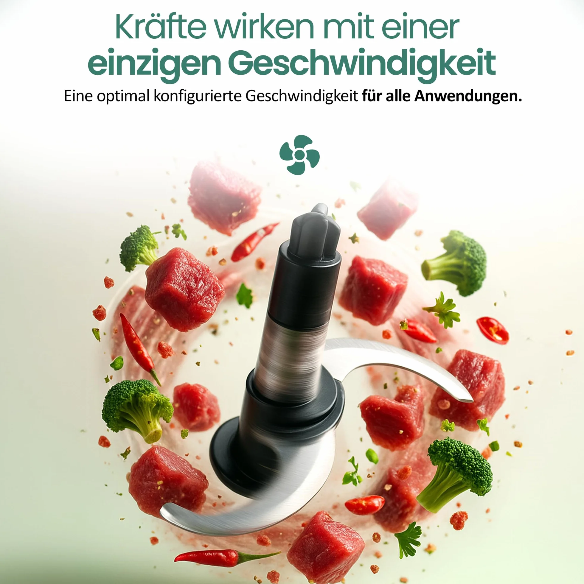 Emerio Universal Zerkleinerer MC-132890 Fassungsverm 500 ml