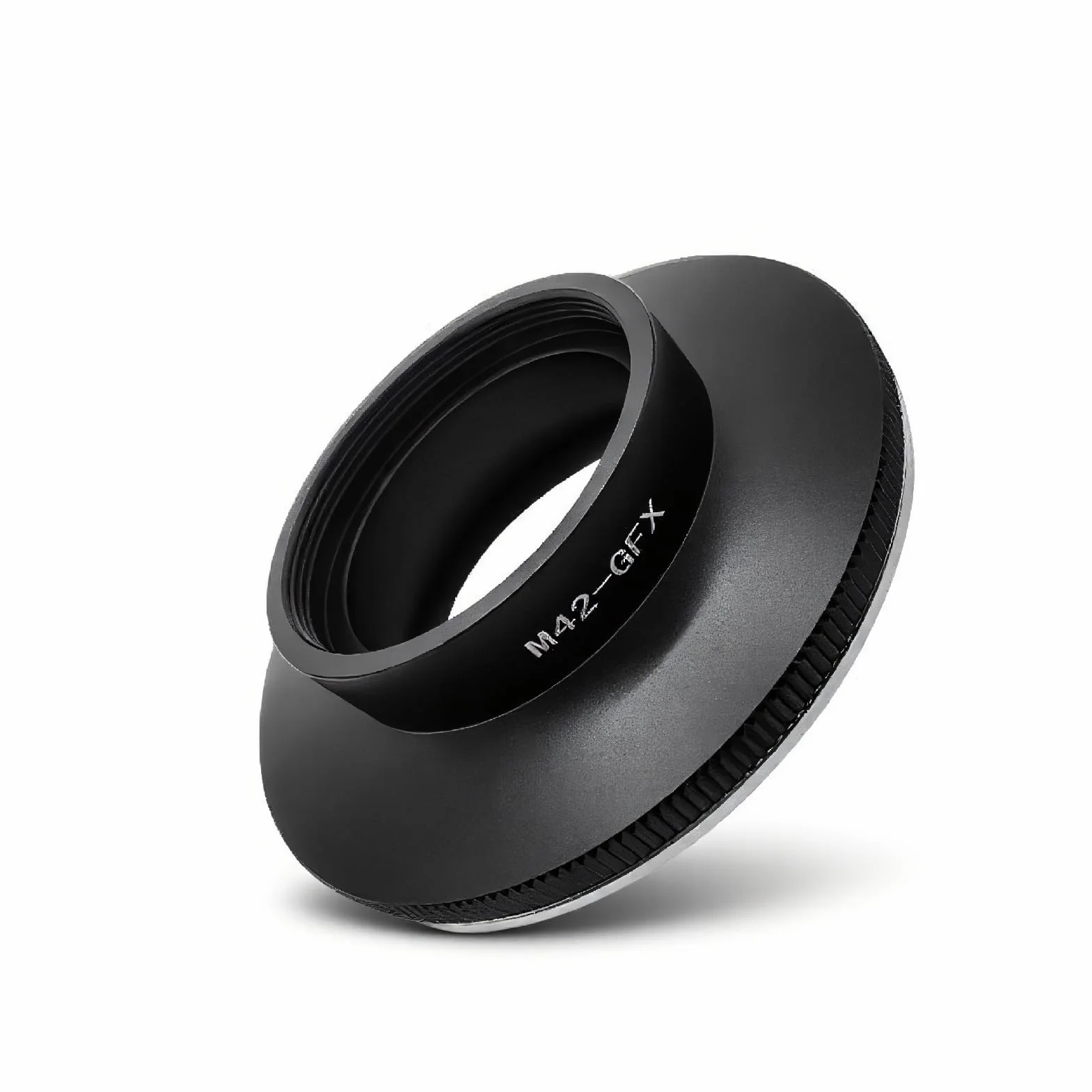 Adaptateur de Monture D'Objectif avec Mise au Point Infinie Précise, Objectif SLR à Vis M42 vers Appareil Photo sans Miroir GFX, Mise au Point Manuelle pour la Série Fuji GFX