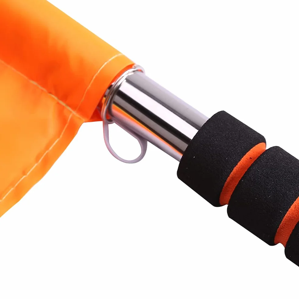 Drapeaux d'arbitre de sport imperméables lot de 2 avec sac de rangement pour football hockey entraînement