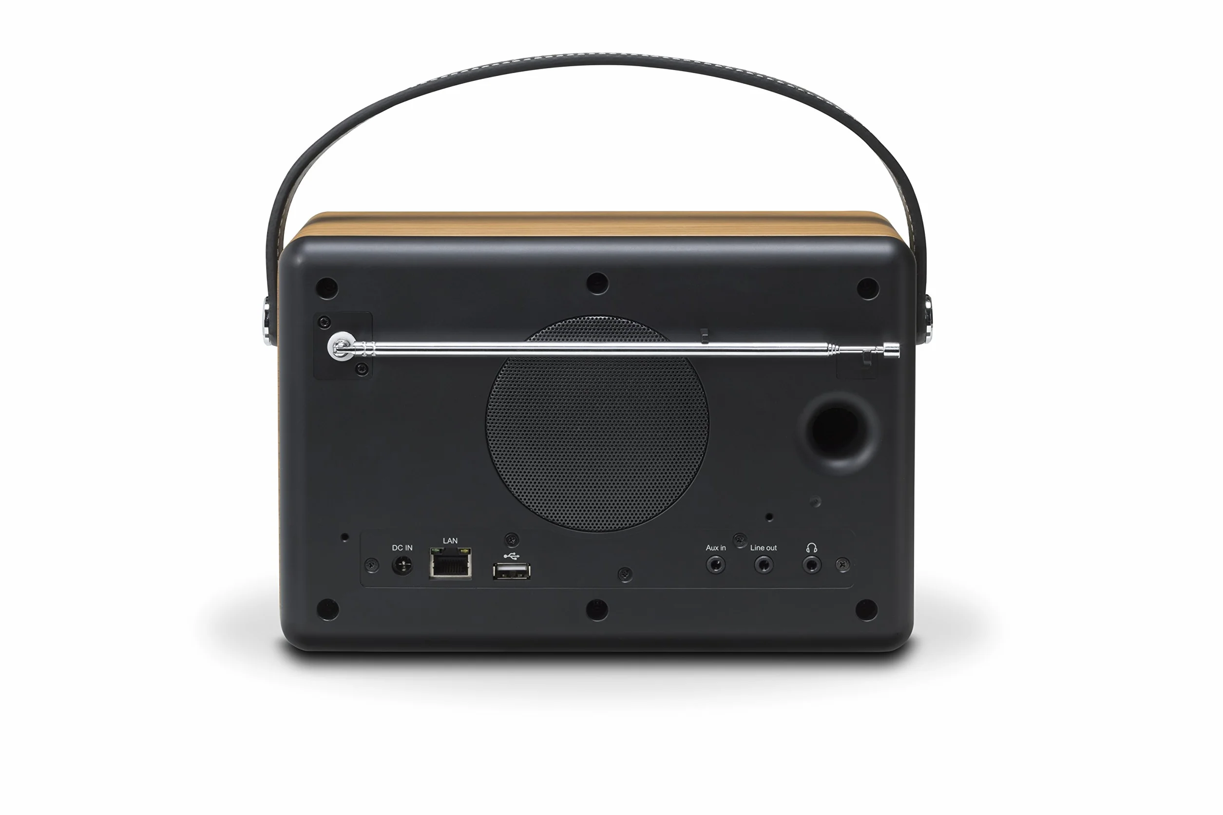 Roberts Radio Stream 94i Stéréo Internet Radio WiFi/Bluetooth Bois - Cerise