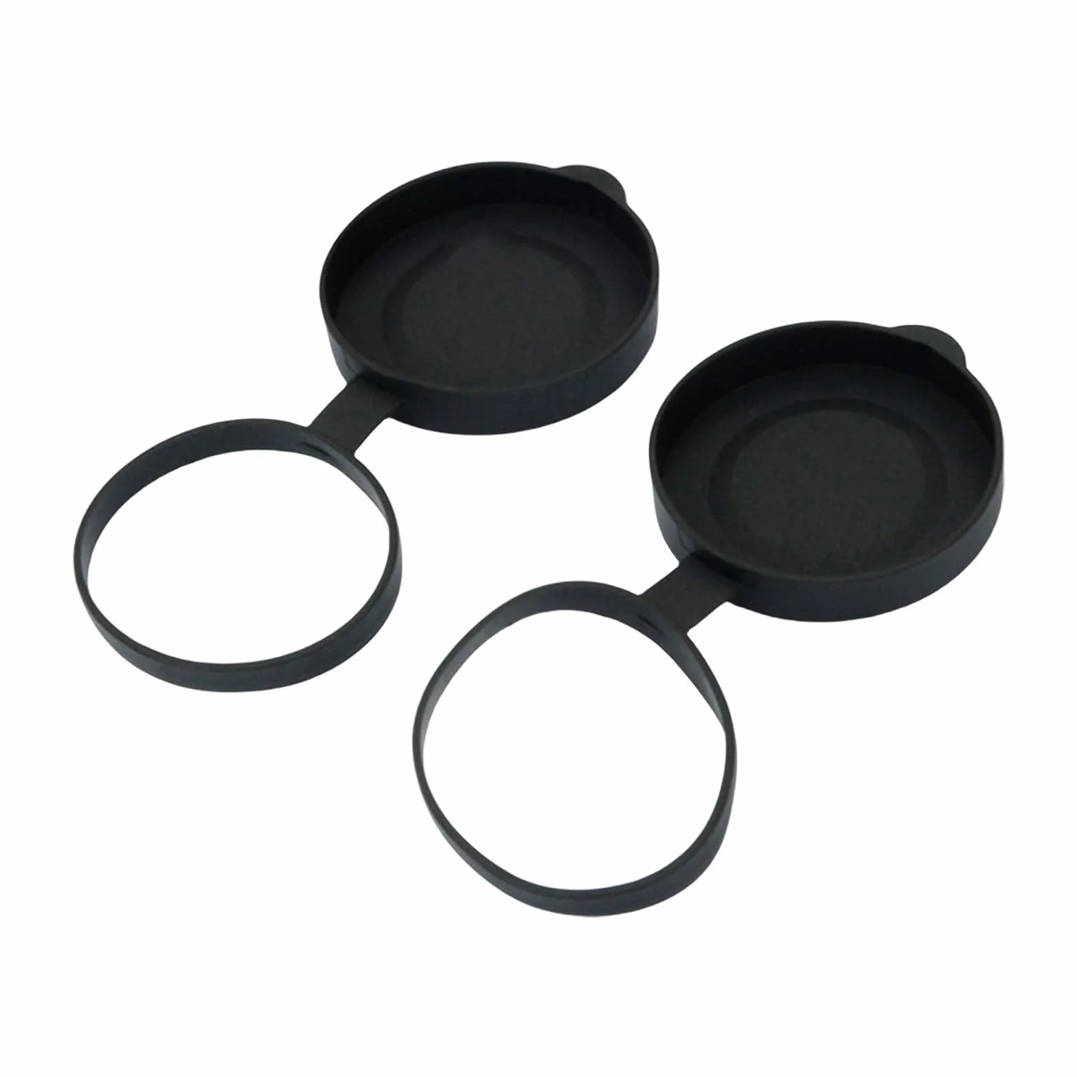 Étui de protection en silicone pour jumelles télescopiques pour objectif oculaire 42 45 mm/52 55 mm