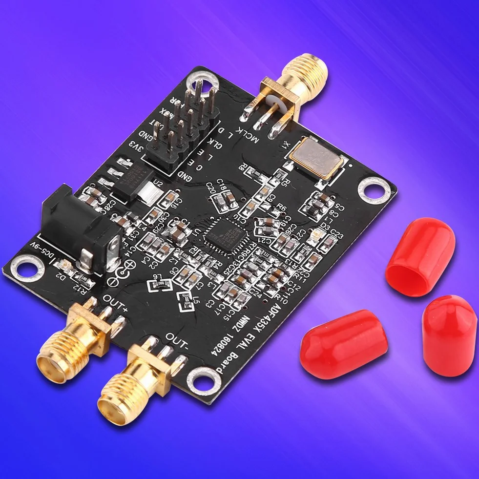 ADF4351 PLL Synthétiseur de Fréquence Carte de Développement RF 35M-4.4GHz Générateur de Signal Test électrique