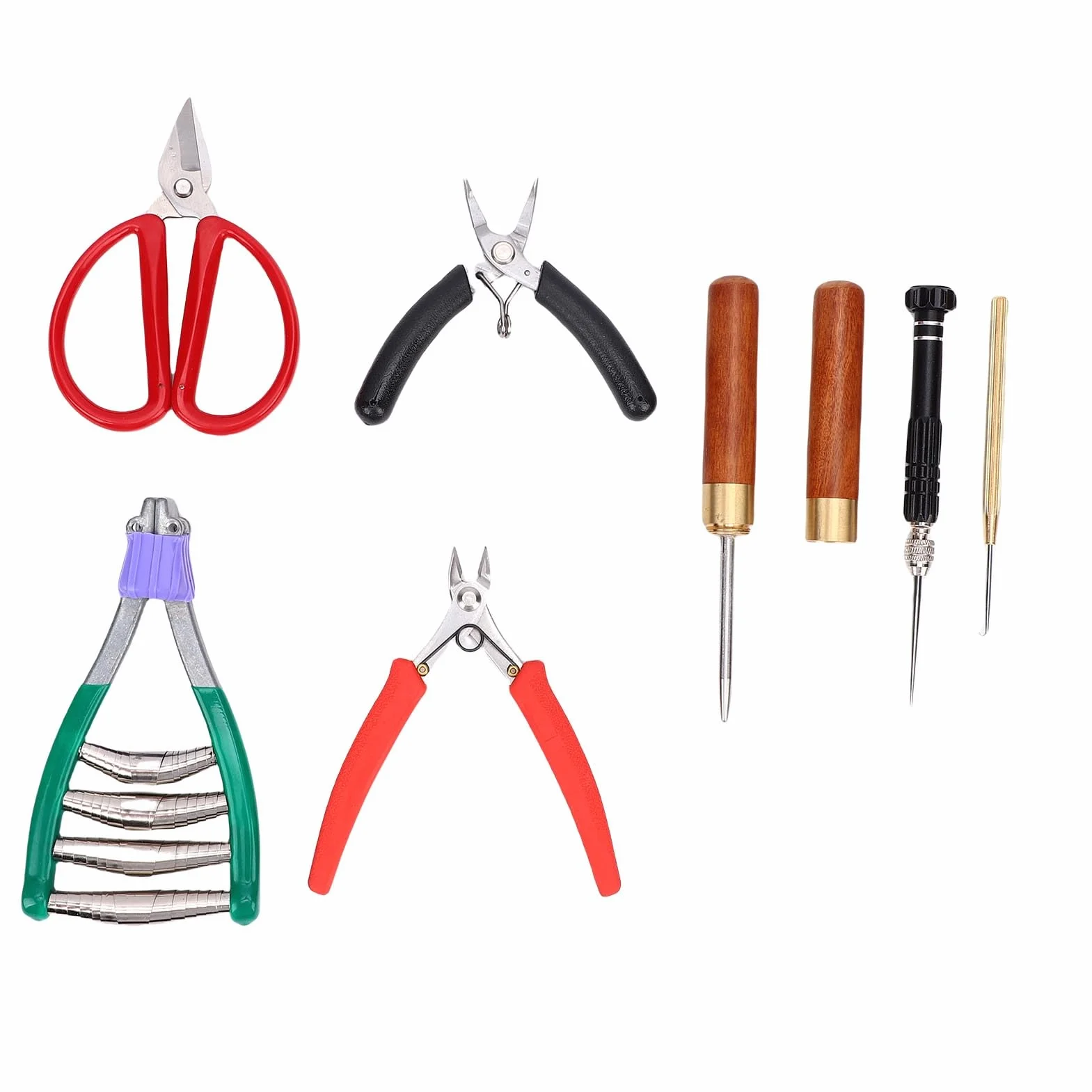 Kit de Cordage de Raquette de Badminton, Ensemble d'Outils en Métal de Haute Dureté