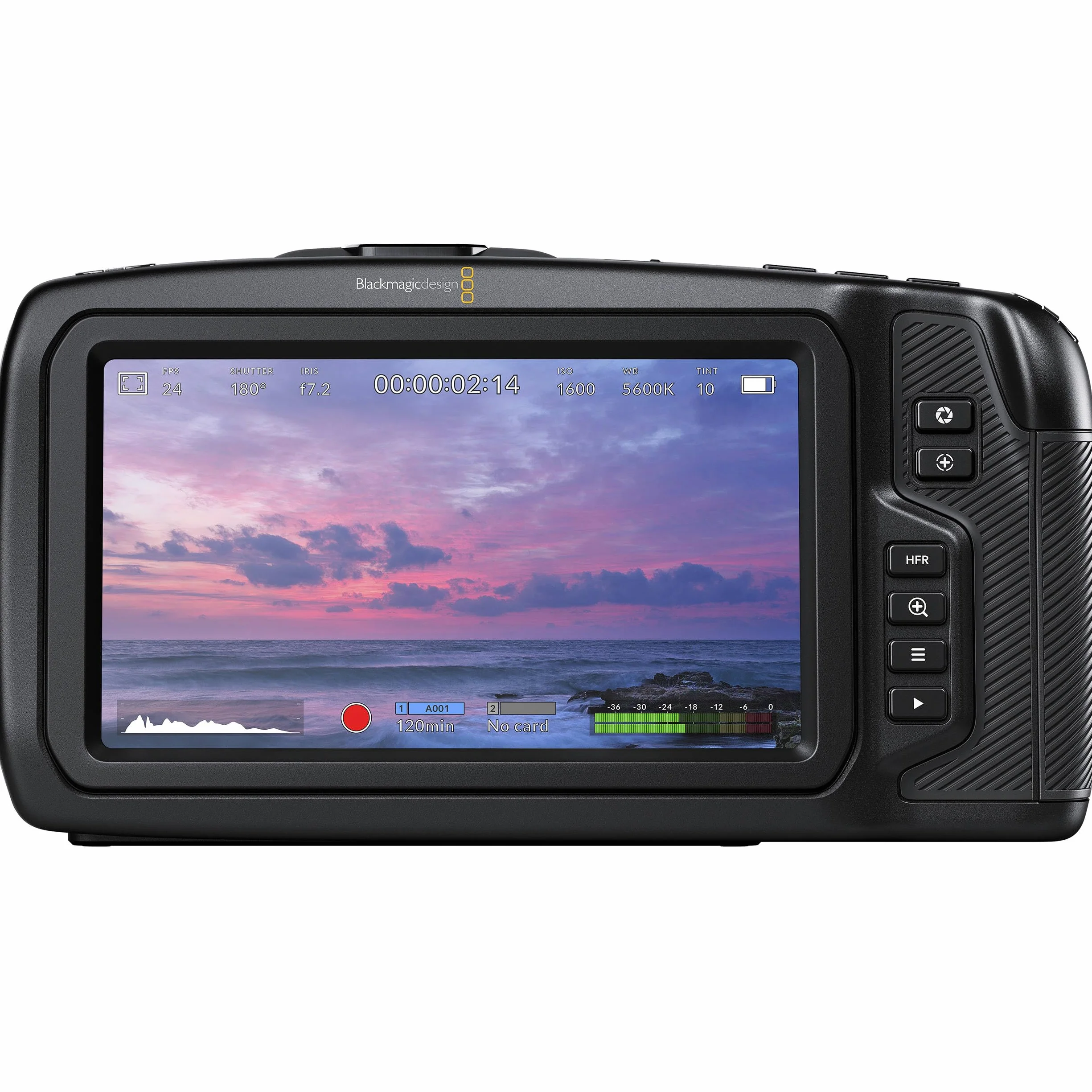 Blackmagic Design Pocket Cinema Camera 4K Caméscope portatif Noir 4K Ultra HD Micro Four Thirds RAW