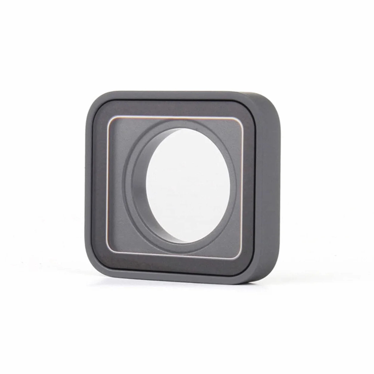 NMD&LR Couvercle D'objectif De Remplacement D'appareil Photo pour Gopro Hero 5 6 7, Pièces De Réparation D'objectif Anti-Rayures Accessoires D'appareil Photo Compatibles pour Gopro Hero 5/6/7 Black