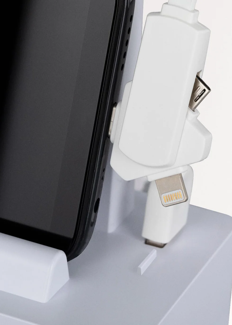 CREATE/STERILISATEUR UVC POUR TÉLÉPHONE/Stérilisateur UVC pour smartphones, 99% d'efficacité, stérilisateur UV portable, stérilisateur UV portable 9W, Poids 700g Facile à transporter, Micro USB et