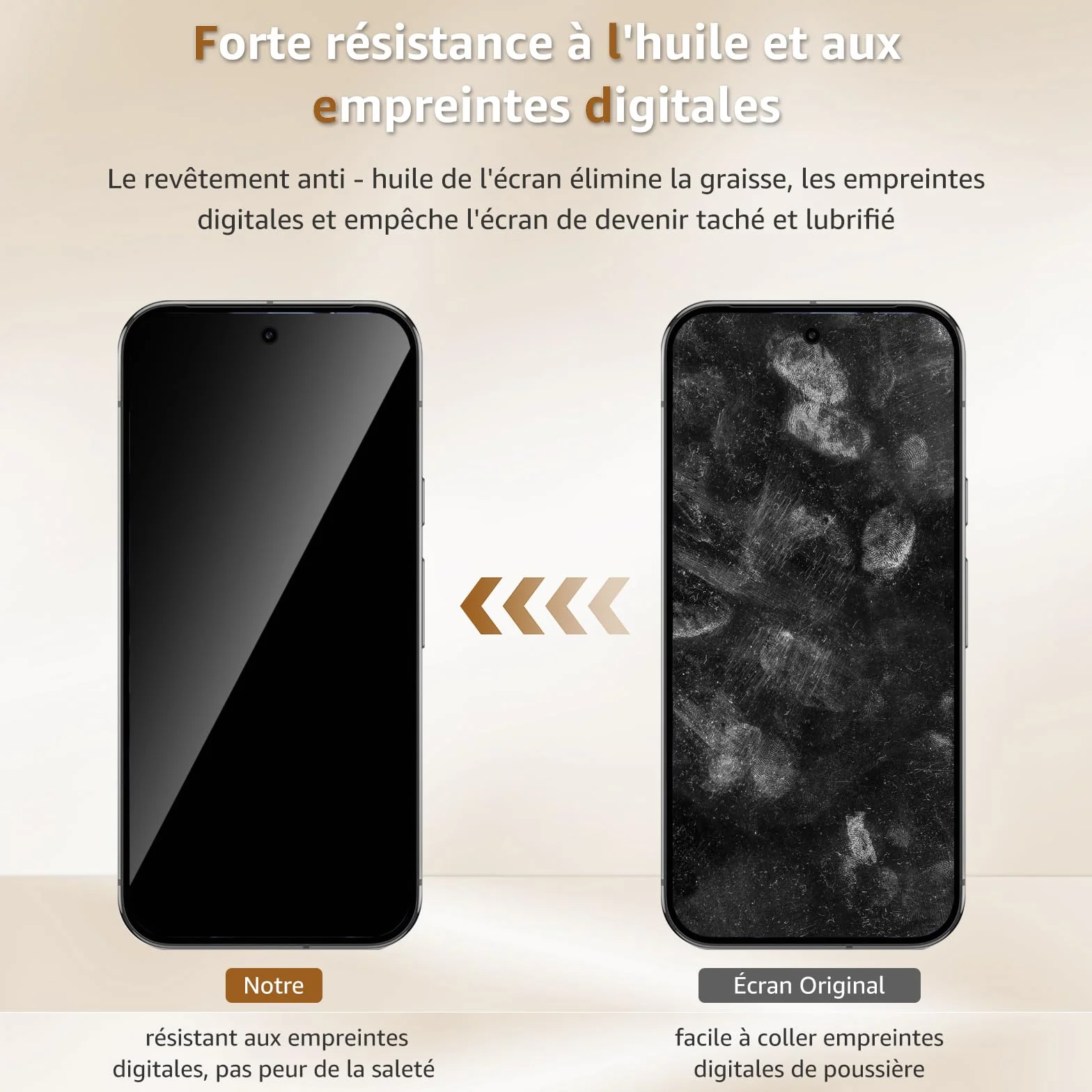Cable Leader Verre Trempé pour Google Pixel 9 5G, pas de bulles protection écran, Dureté 9H, Couverture 2.5D, Anti-huile, Sensible au Toucher, 0.33mm Transparent HD Pixel 9 vitre protection-2 pièces