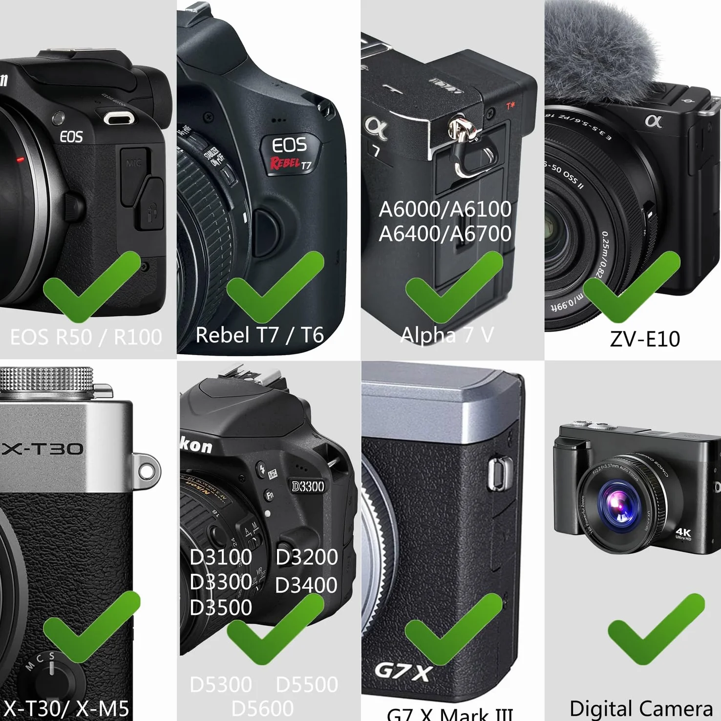 Sangle Appareil Photo Fine Compact,Sangle Petit Appareil Photo,Bandoulière pour Appareil Photo pour Photographes,Lanière De Cou pour Appareil Photo ,Camera Strap Lanyard,Sangle de Cou pour Jumelles