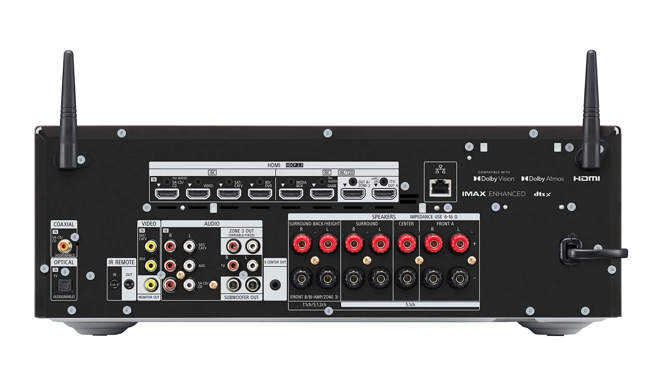 Sony TA-AN1000 Amplificateur AV 8K 7.2 canaux 360 Spatial Sound Mapping