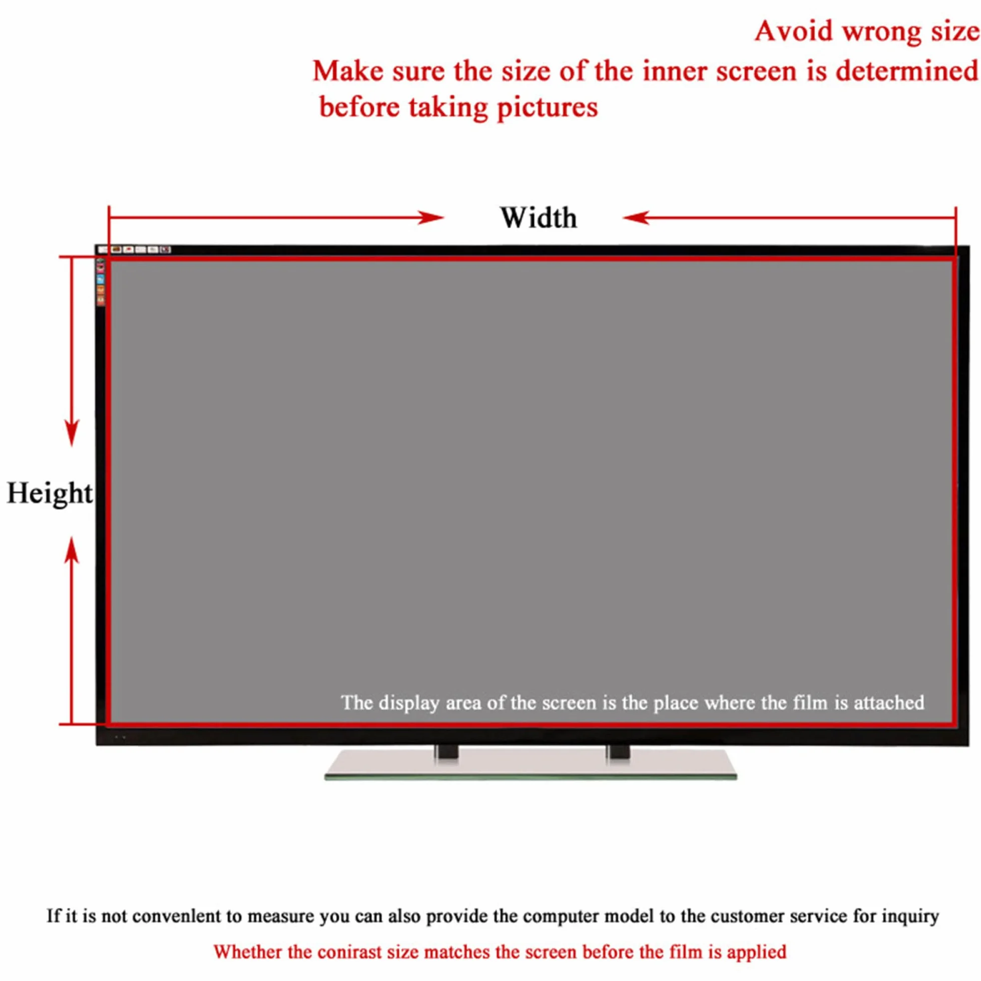 Protecteur d'écran pour TV LCD 43-65 Pouces Anti-Reflets Anti-lumière Bleue Film sans Bulle Anti-Rayures TCL Toshiba Sony LG
