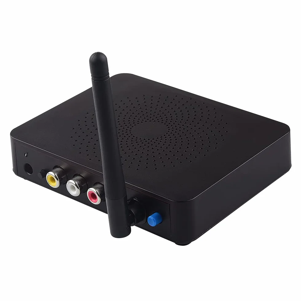 Récepteur supplémentaire pour les systèmes audio/vidéo sans fil Moretop 2,4 GHz uniquement (vendus séparément), aucun émetteur inclus (MT-RCA20RX)