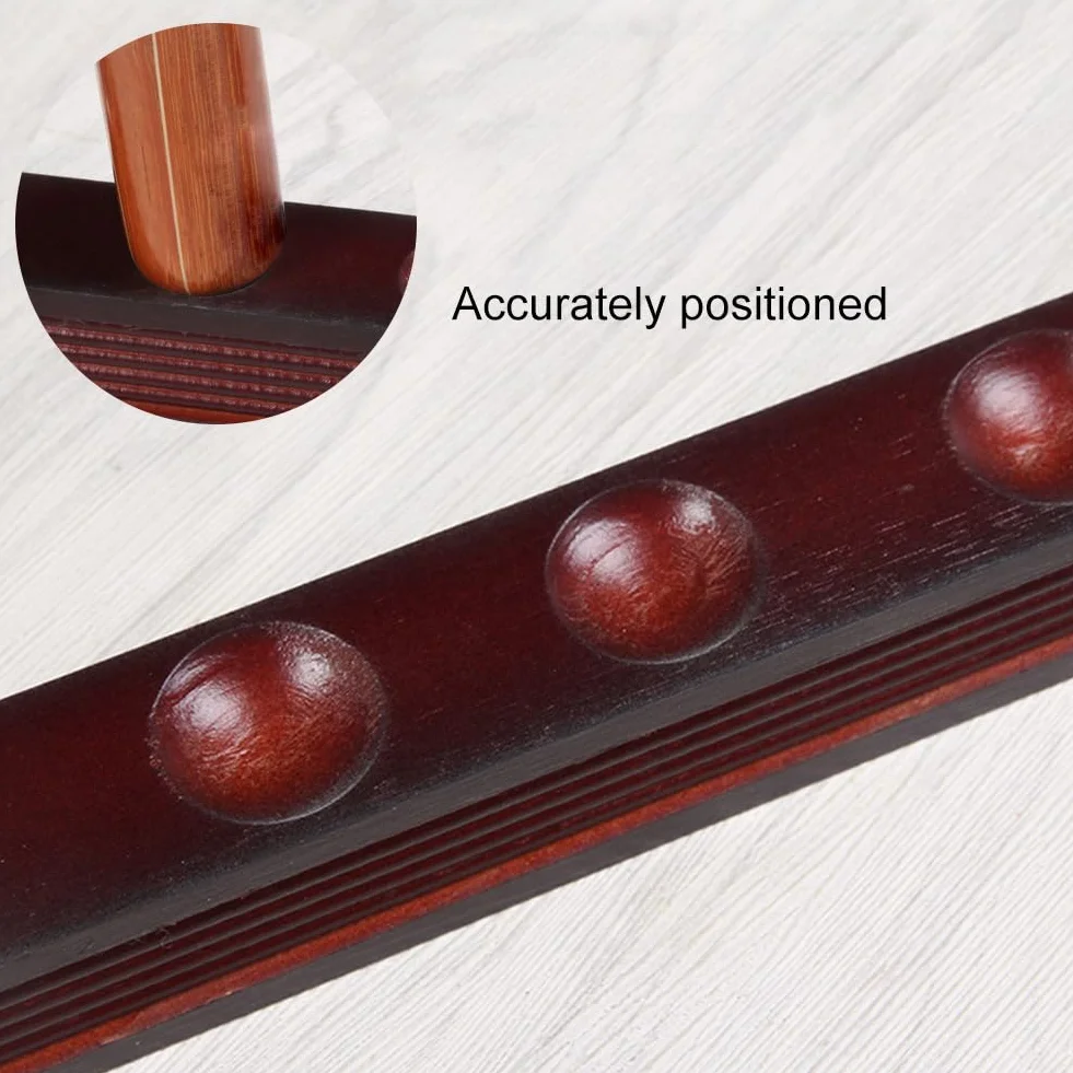 Helweet Support de Queue de Billard Mural 6 Trous 39cm