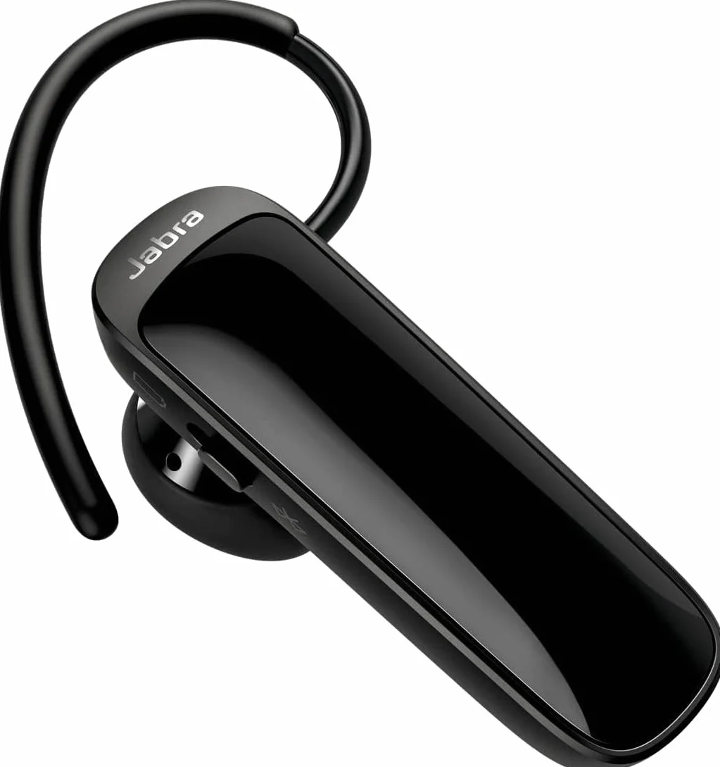 Jabra Talk 25 SE Micro-Casque Mono sans Fil - Technologie Bluetooth, Microphone intégré, Streaming média, jusqu'à 9 Heures d'autonomie en Conversation - Noir