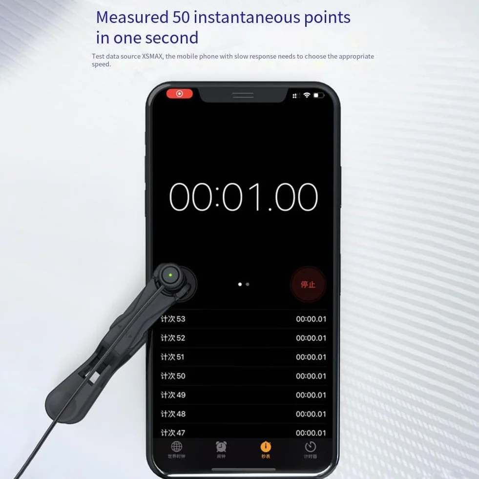 Écran de téléphone portable à clic automatique avec paramètres de vitesse réglables pour jeux et applications (2)