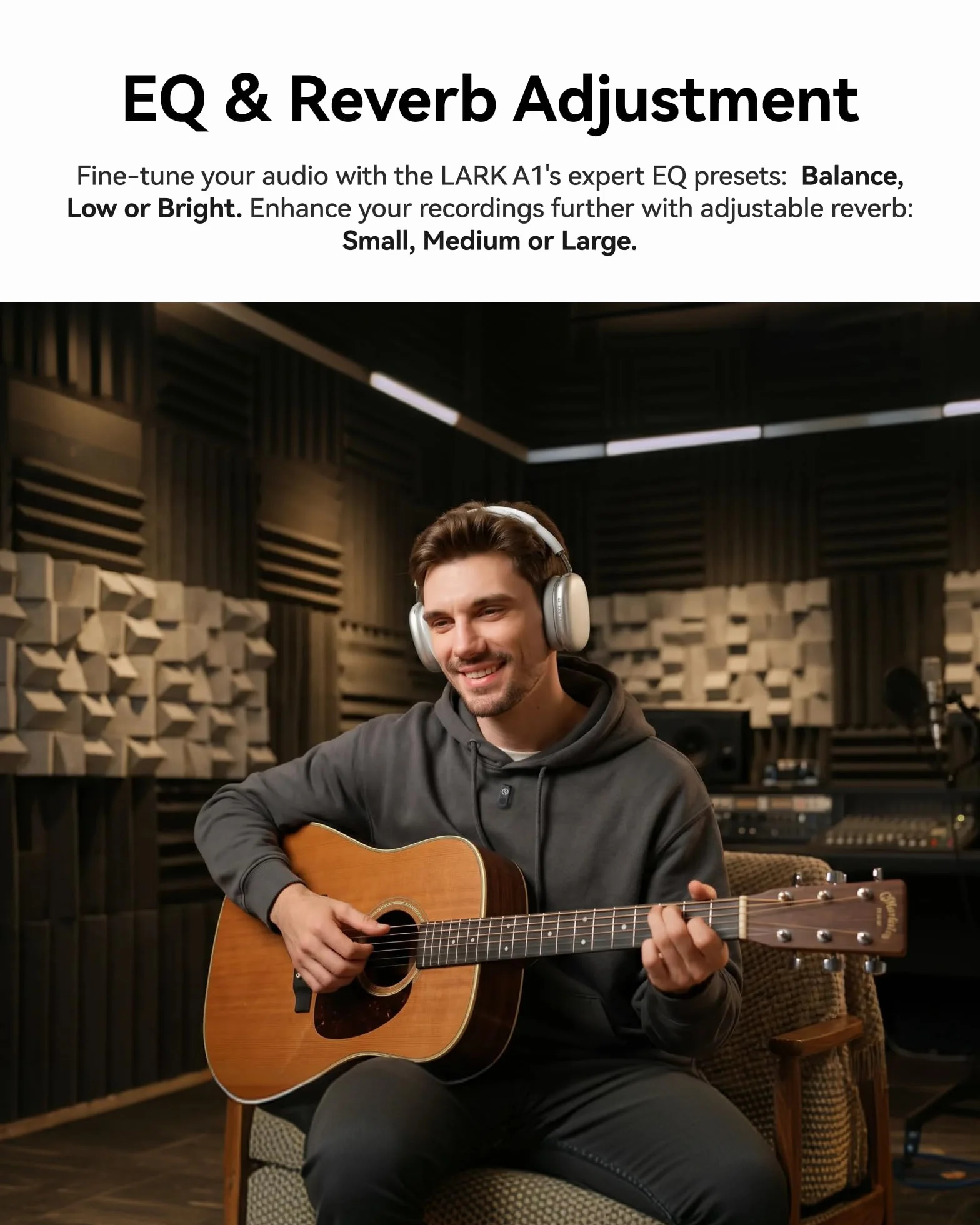 Hollyland Lark A1 Mini Duo Micro-Cravate sans Fil pour iPhone 15/16 & Android, 48 kHz / 24 Bits, Annulation de Bruit Intelligente à 3 Niveaux, Mini Microphone sans Fil pour Youtube, Podcast, Vlog