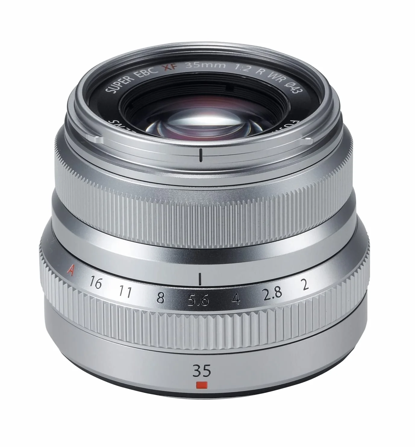Fujifilm Objectif XF 35 mm F2 R WR Argent
