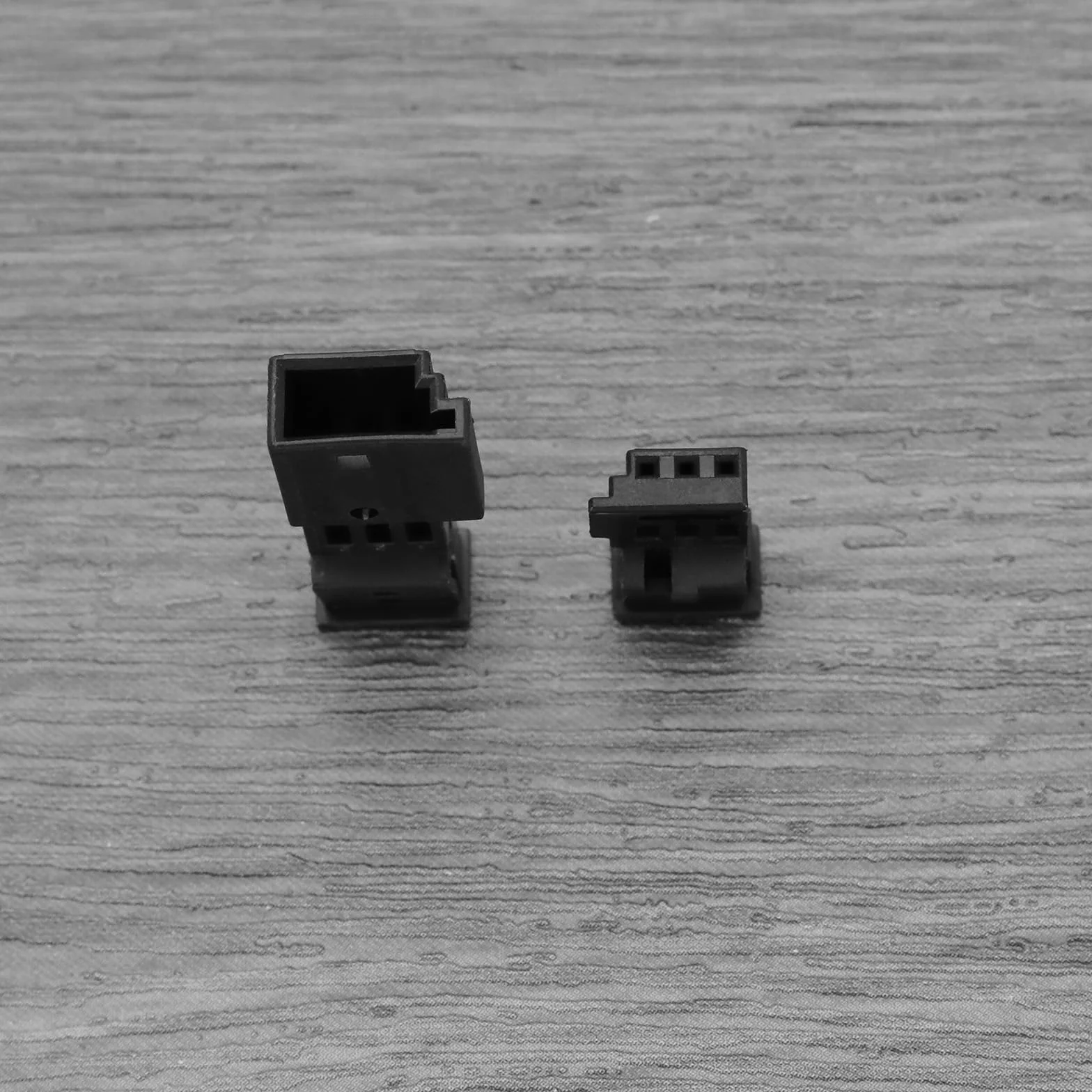 Create idea 2 Sets Fiches de Voiture à 3 Broches Connecteur Mâle/Femelle pour Haut-Parleur Automobile Composant de Capteur de Pluie 6905977 8377064 Compatible avec BMW en Plastique Métal