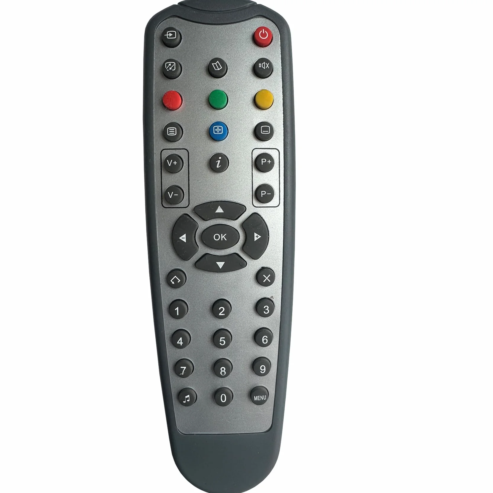 Remplacement Télécommande récepteur TNTSAT Boitier TV modèle DS81-91 86 87 Télécommande pour Récepteur TNT Multicolore - Aucun réglage requis