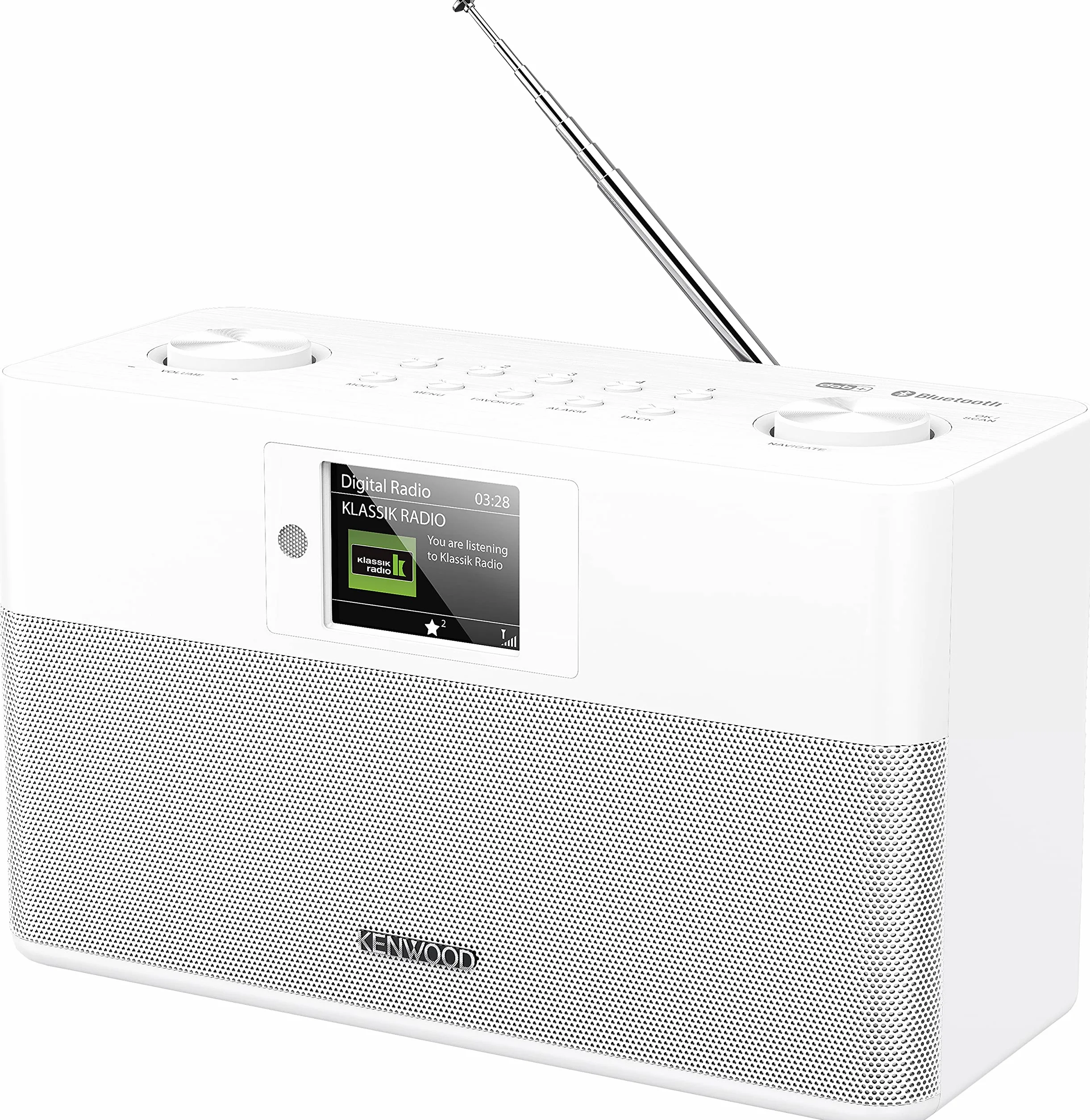 Kenwood CR-ST80DAB Blanc