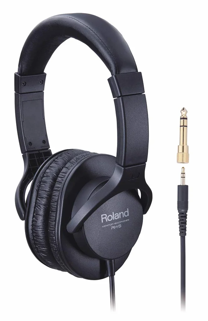 Roland Casque RH-5, pour Le Monitoring, Conception fermée pour Une écoute sans Distraction