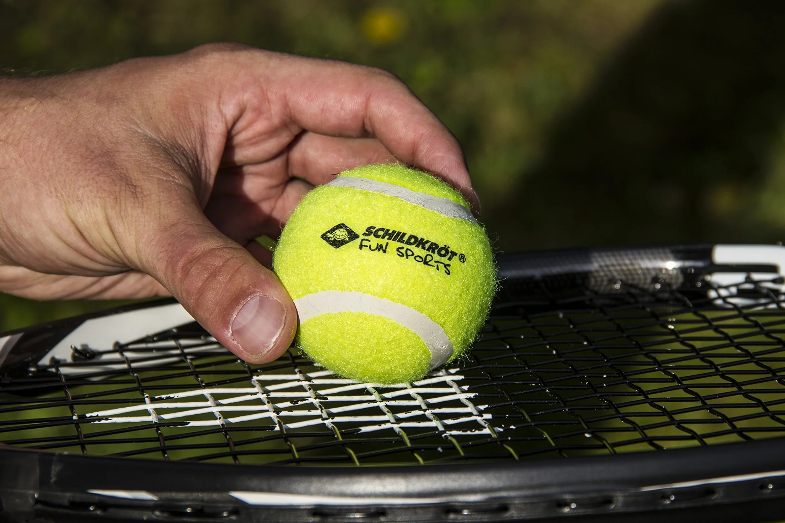 Schildkröt Recreational Tennis Balls Pack of 3 Pressureless Yellow Felt