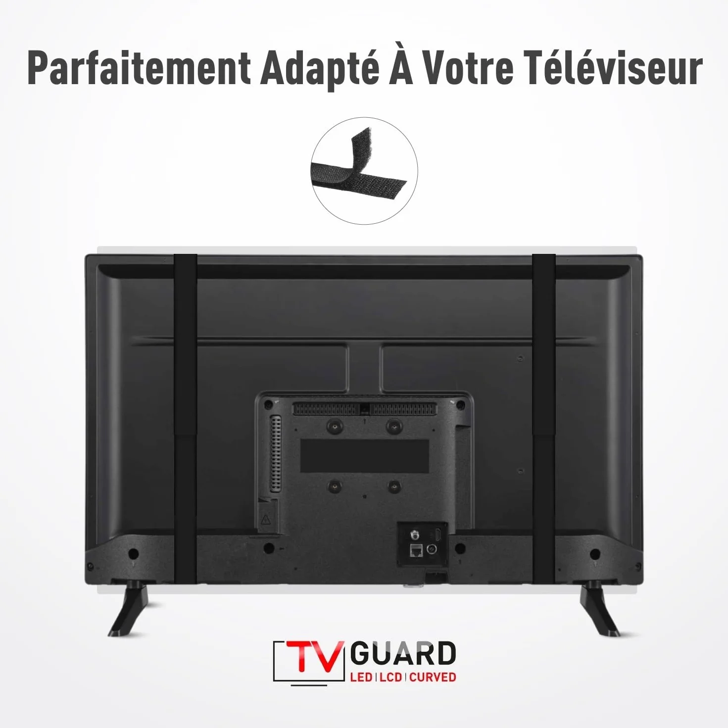 TV GUARD 65 Pouces Protection d'Écran TV Anti-Lumière Bleue Résistant aux Rayures Ultra-Clair Compatible LED LCD OLED QLED