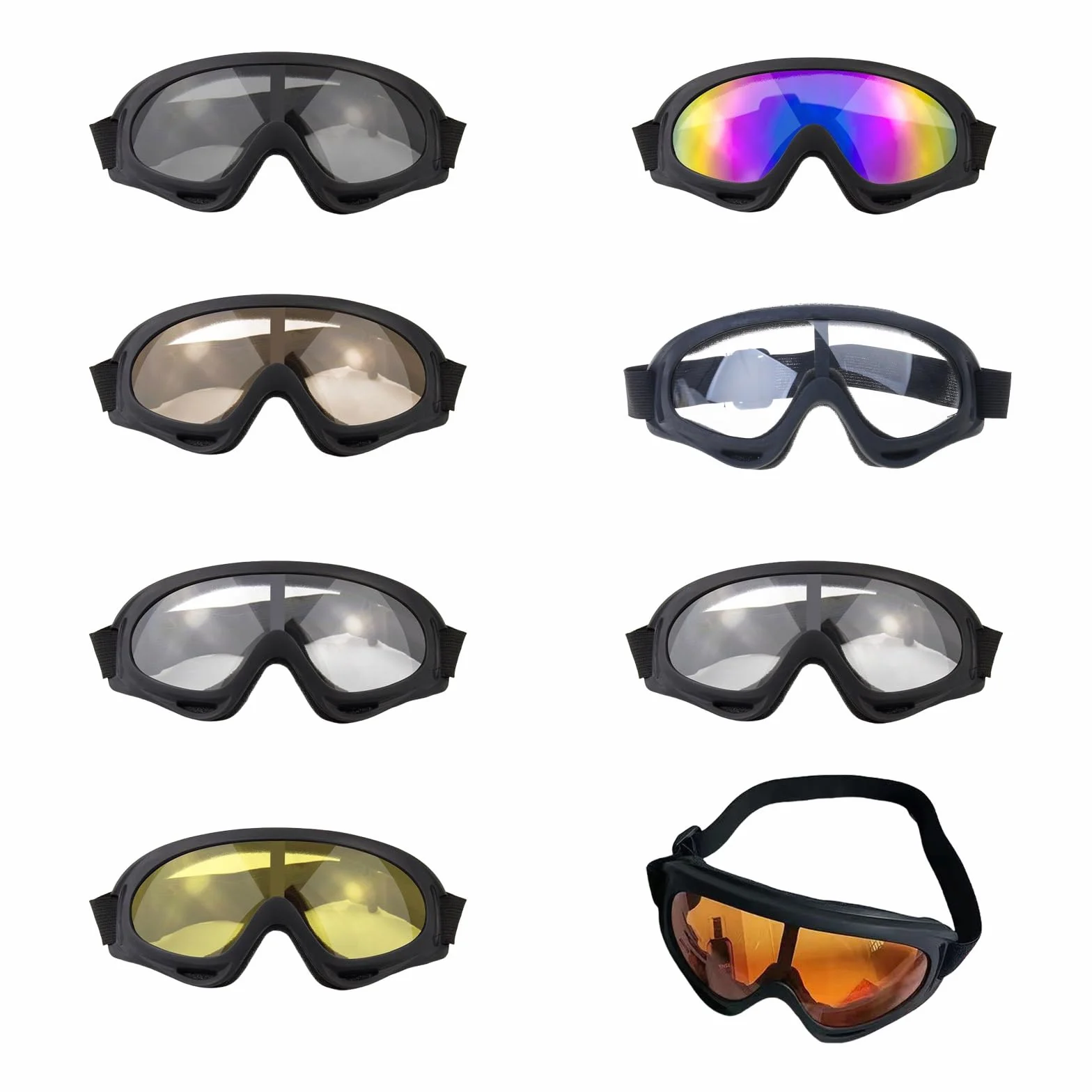 Lunettes de protection anti-vent anti-sable extérieur