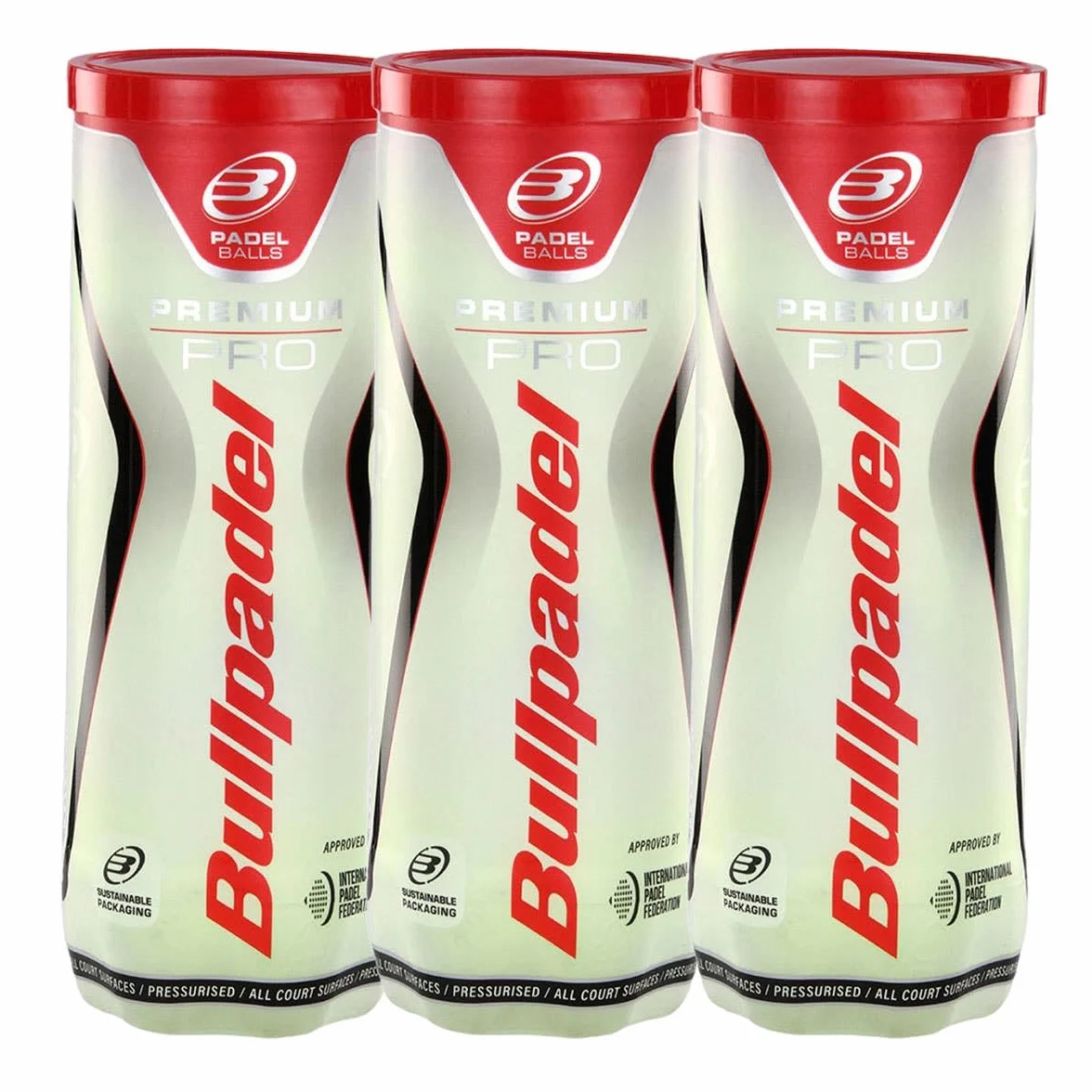 Bullpadel Paddle Tennis Balls Premium Pro Pack 9