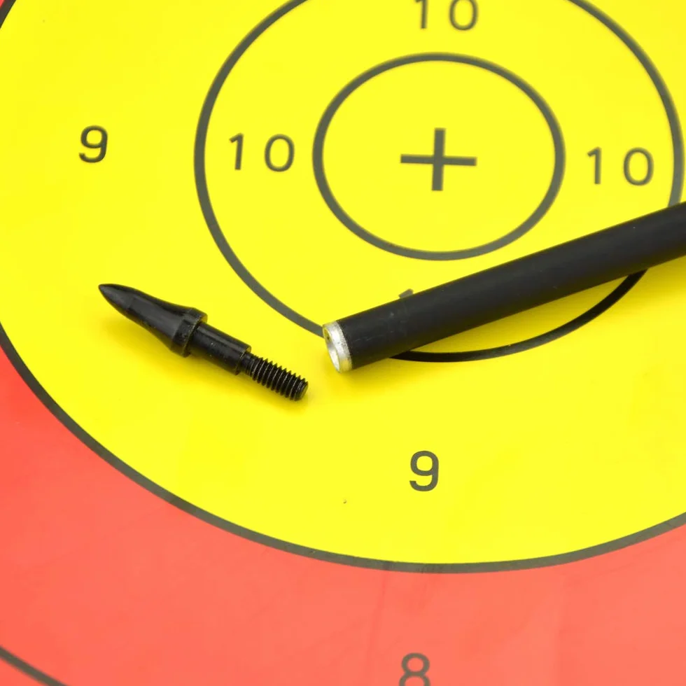 Pointes de tir à l'arc 75/100 Grain Field Points filetées pour Chasse Recurve Arc à poulies
