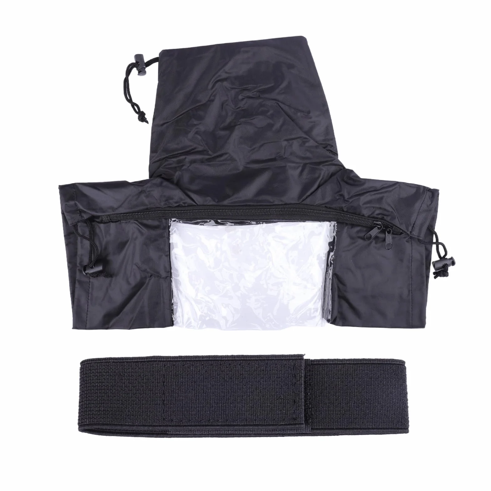 Housse De Protection Imperméable en Nylon pour Appareils Photo Reflex DSLR – Couverture Anti-Pluie pour Fujifilm, Canon, Sony – Ultra Claire avec Manches Réglables Et Accès Facile Aux Commandes