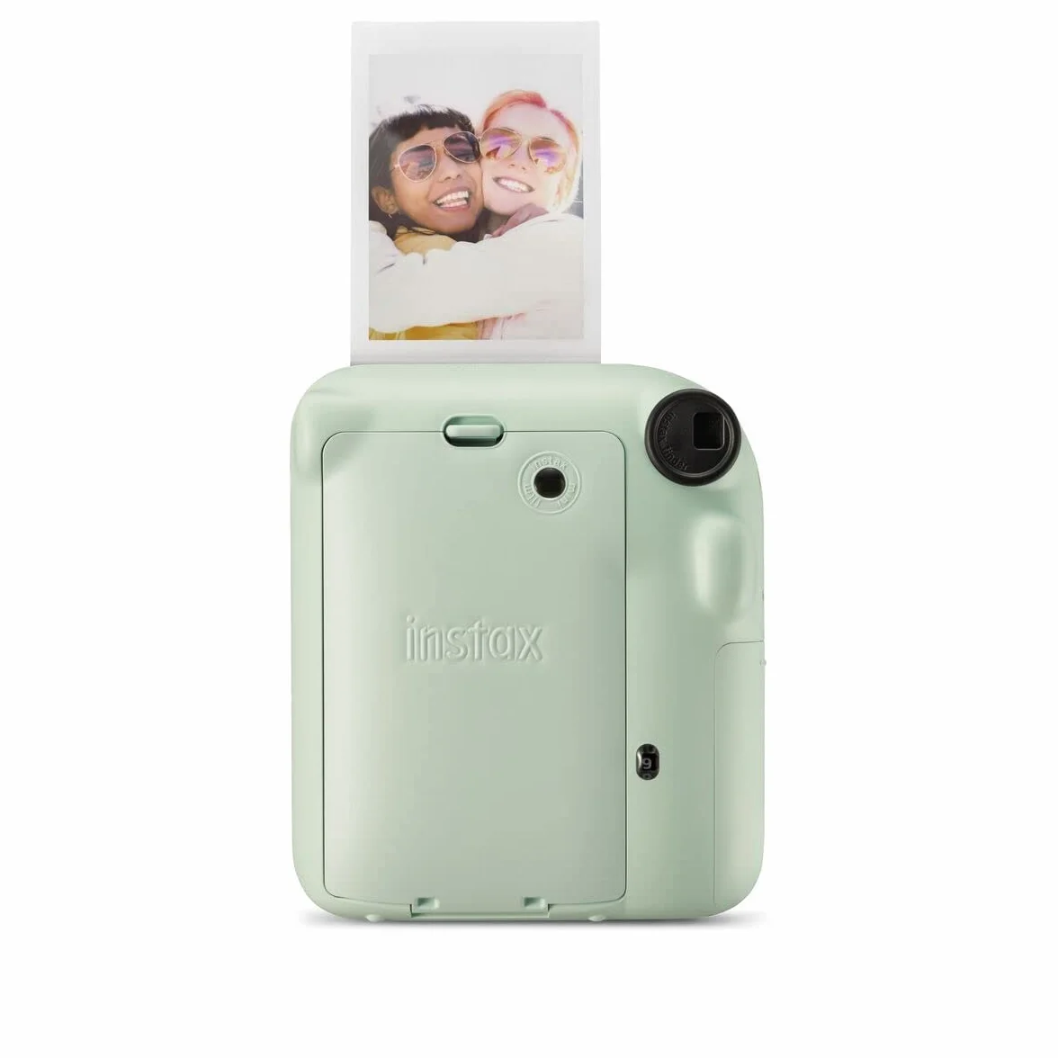 instax Mini Appareil Photo instantané 12, Exposition Automatique avec Objectif Selfie intégré, Vert Menthe