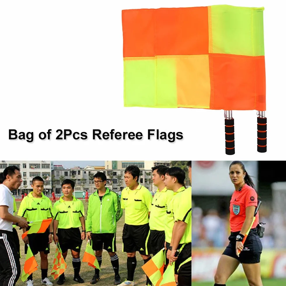 Arbitre De Touche Foot 2 Pcs Deau Avec Sifflet Pour Match Sport