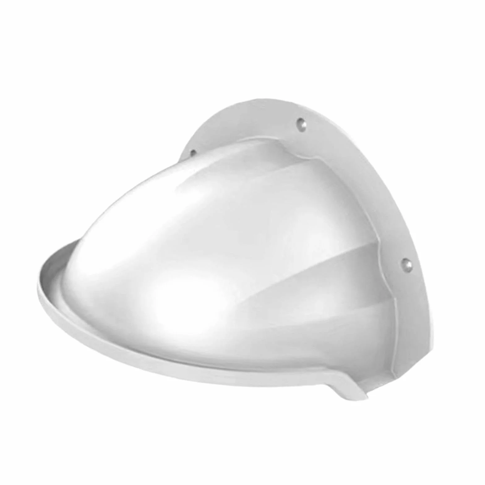 Boîte en Polypropylène 1 Pièce, Protection Imperméable pour Caméra, Pare-Soleil et Pare-Pluie Extérieur, Facile à Installer, Ivoire 22x27 cm