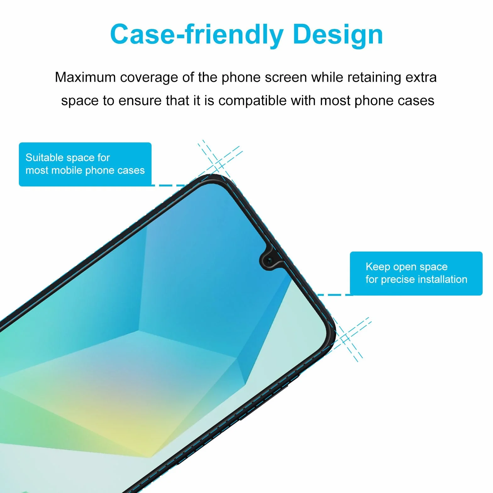 Didisky Lot de 3 Protecteur Verre Trempé pour Samsung Galaxy A16, A17, A26, Film Protection écran, dureté 9H, Pas de Bulles, Haute définition