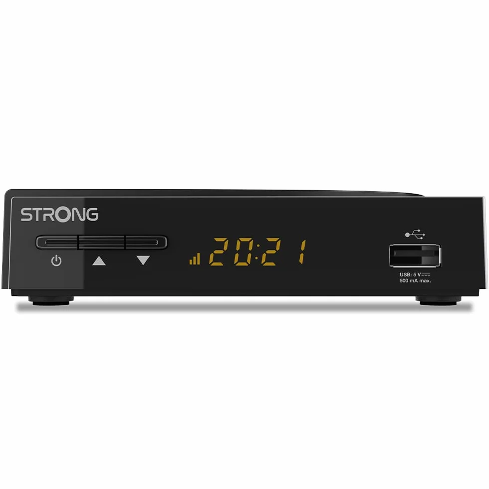 STRONG SRT 3030, récepteur de câble, récepteur de câble HD numérique, DVB-C, fonction d'économie d'énergie, USB, Dolby Audio, sécurité enfant