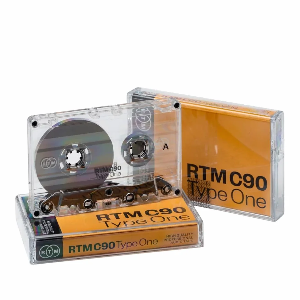 RTM C90 Cassette Audio Vierge Type I 90 Minutes Pack de 3