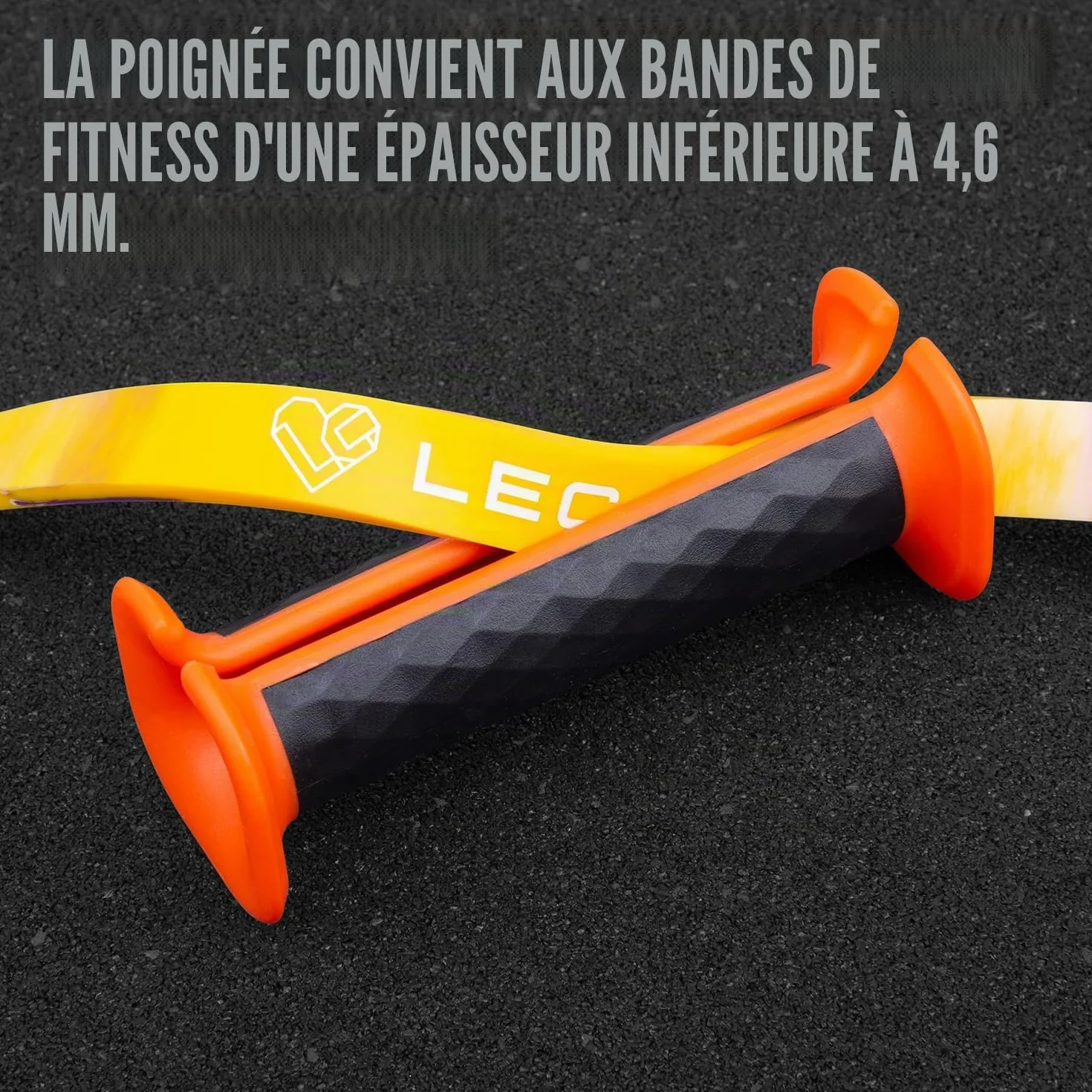 LECARDIO Poignées de Bande de résistance