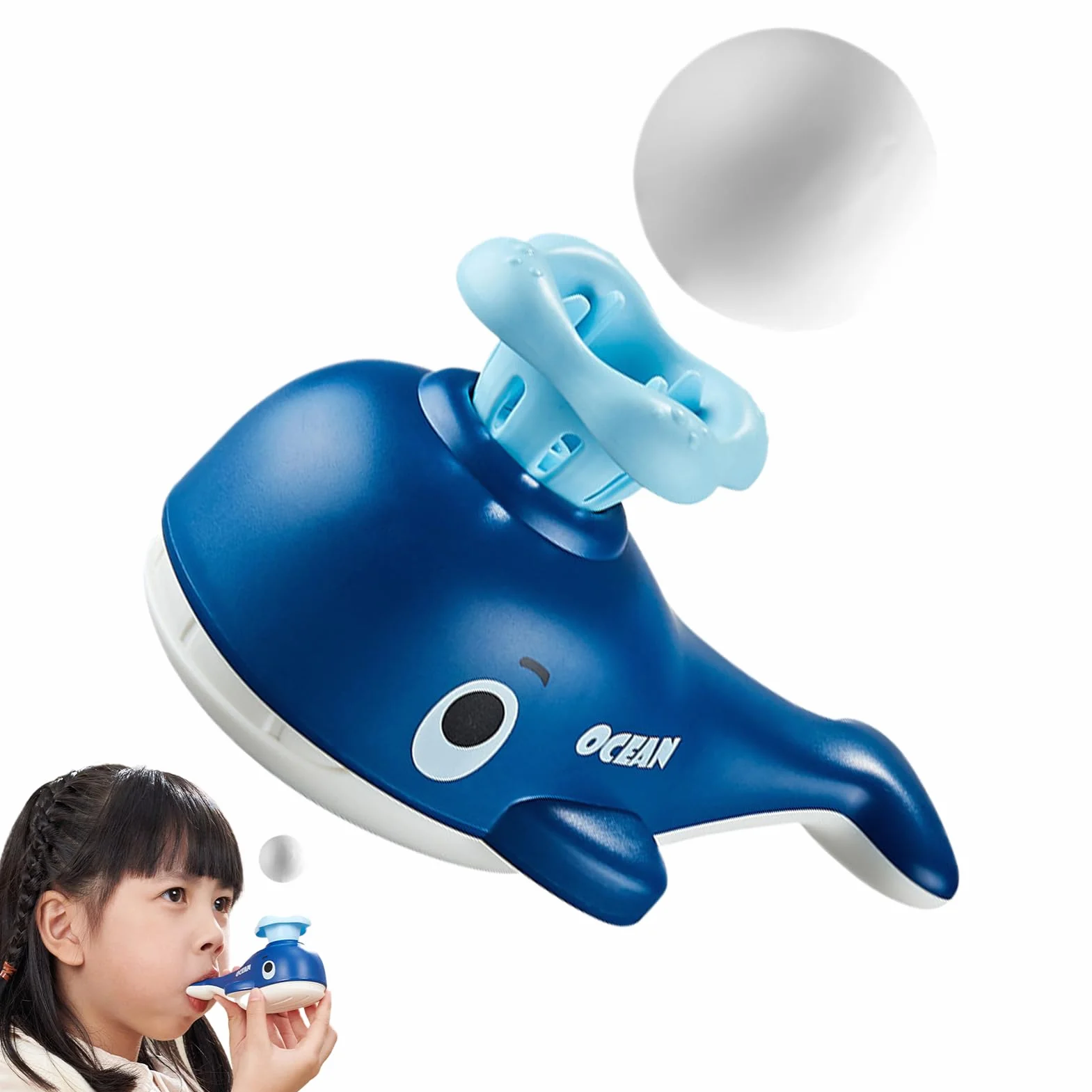 Jouet qui souffle la balle - Trompette de jeu avec ballon float pour compétences motricité fines